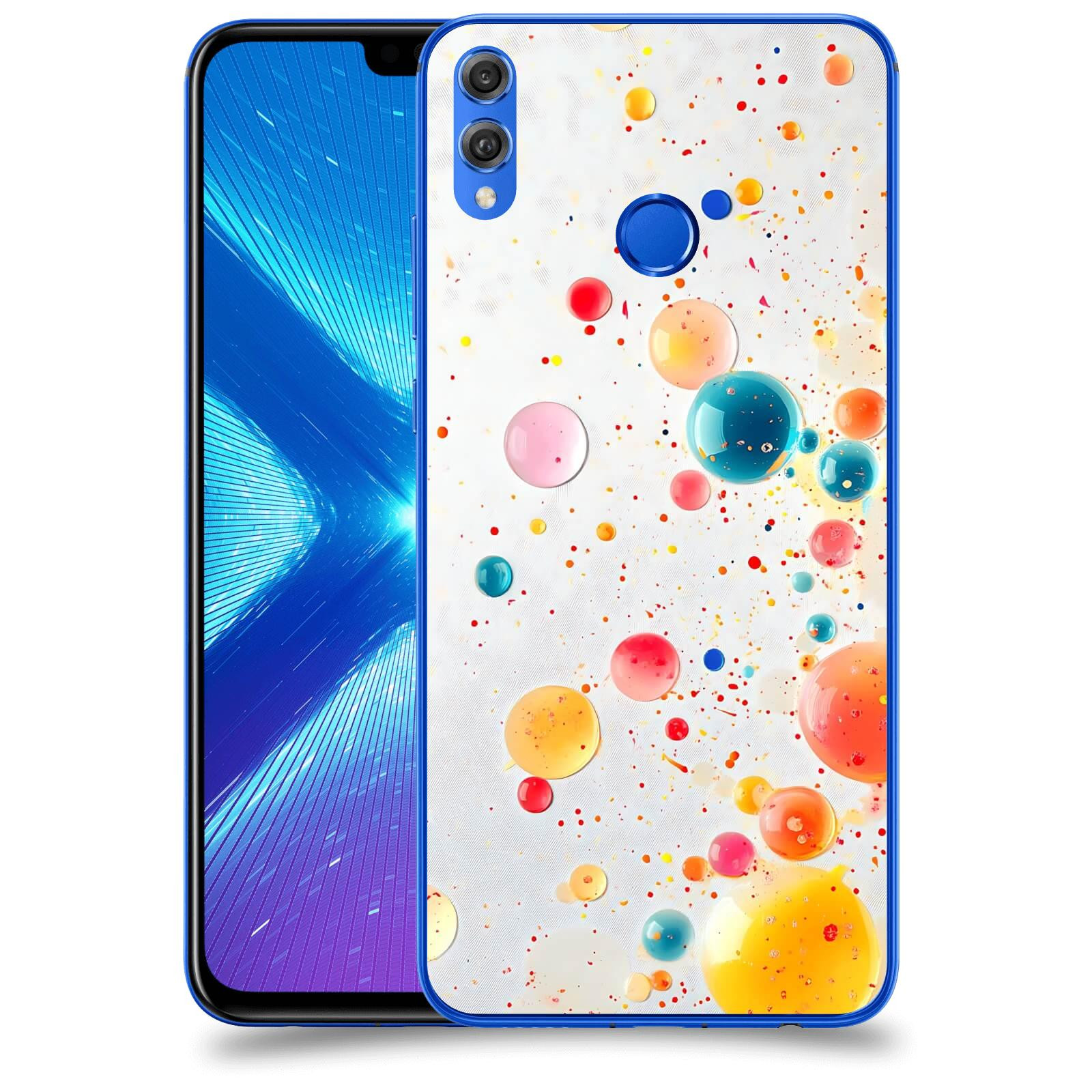 ACOVER Kryt na mobil Honor 8X - Barevný výbuch