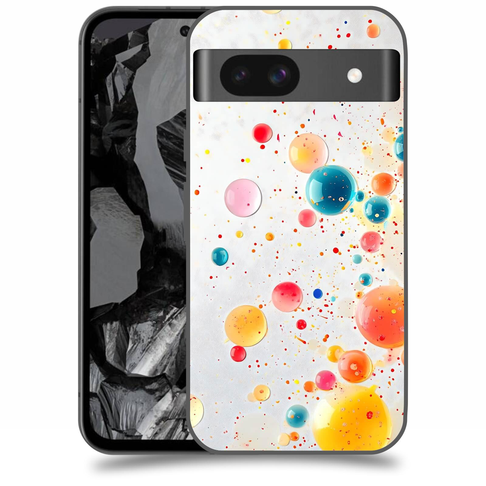 ACOVER Kryt na mobil Google Pixel 8A - Barevný výbuch