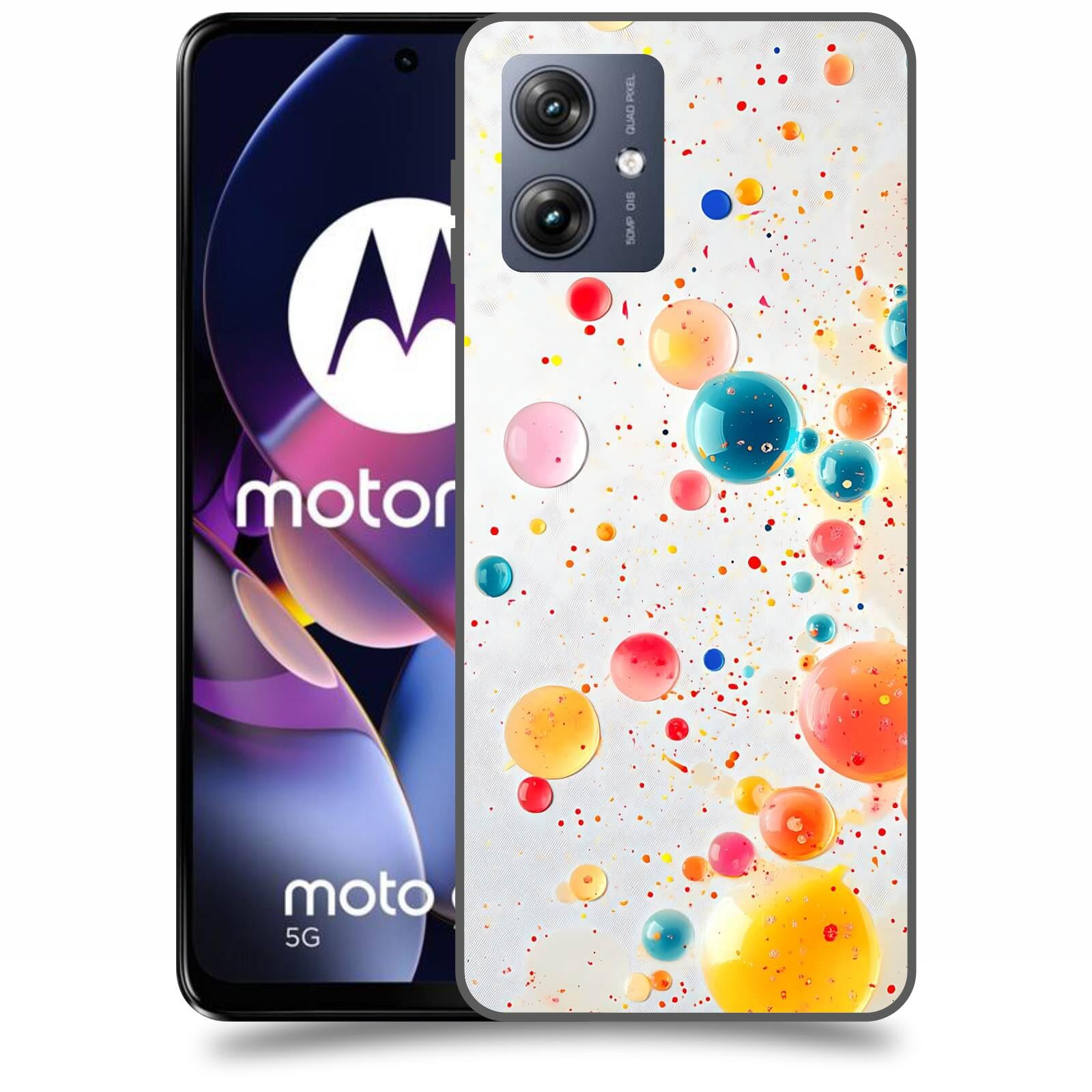 ACOVER Kryt na mobil Motorola Moto G54 5G - Barevný výbuch