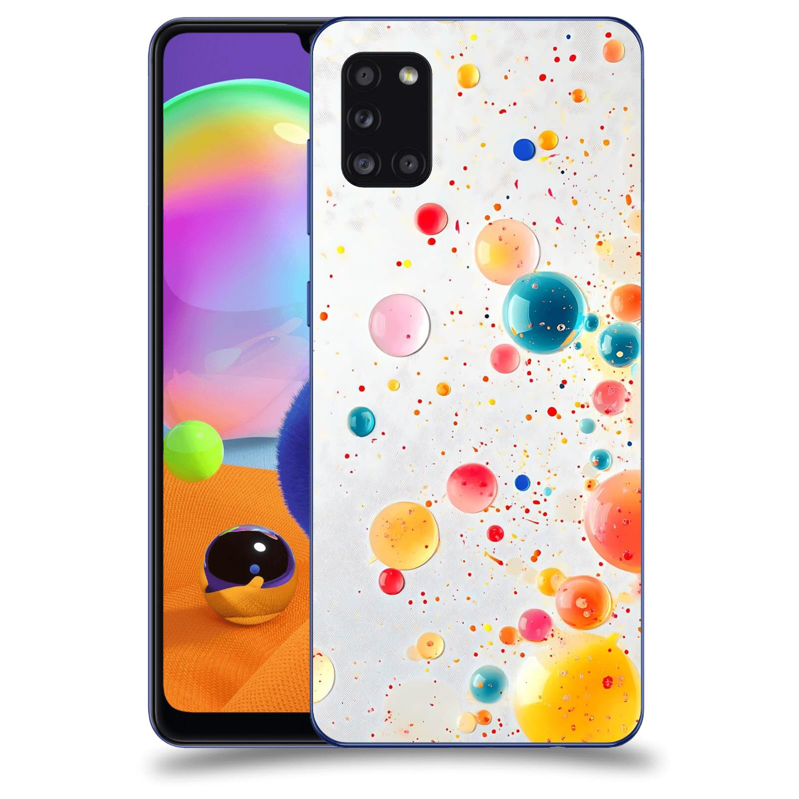 ACOVER Kryt na mobil Samsung Galaxy A31 A315F - Barevný výbuch