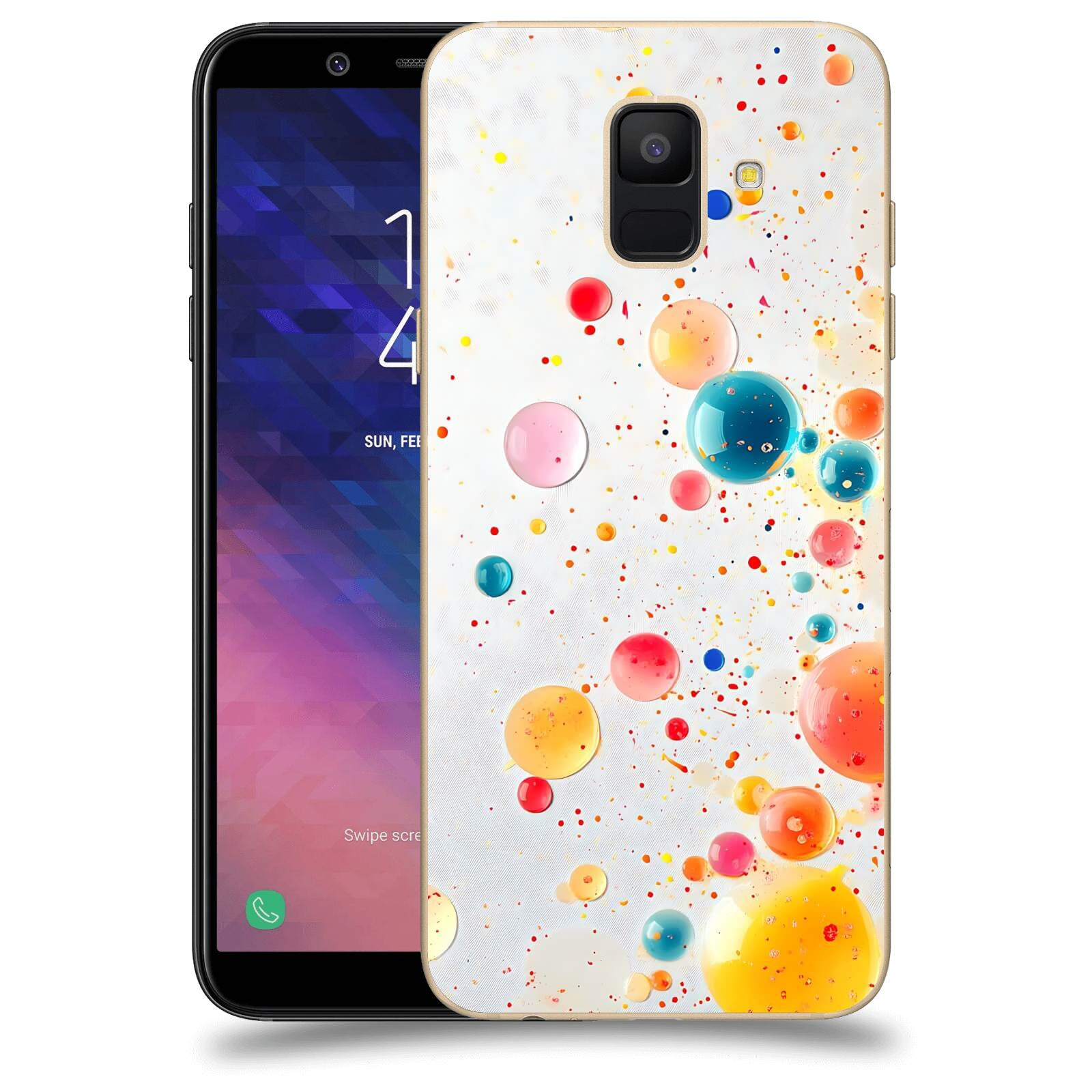 ACOVER Kryt na mobil Samsung Galaxy A6 A600F - Barevný výbuch