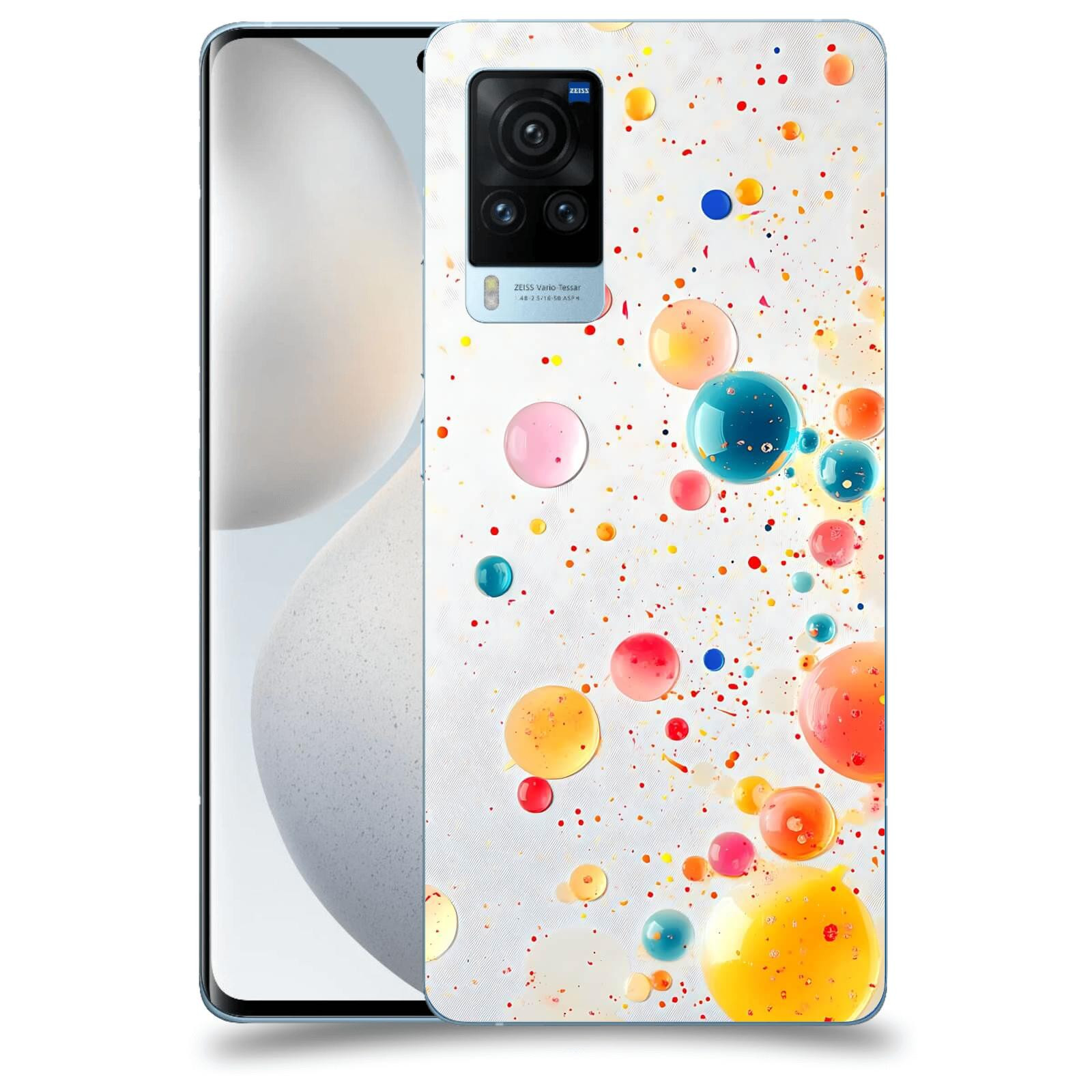 ACOVER Kryt na mobil Vivo X60 Pro 5G - Barevný výbuch