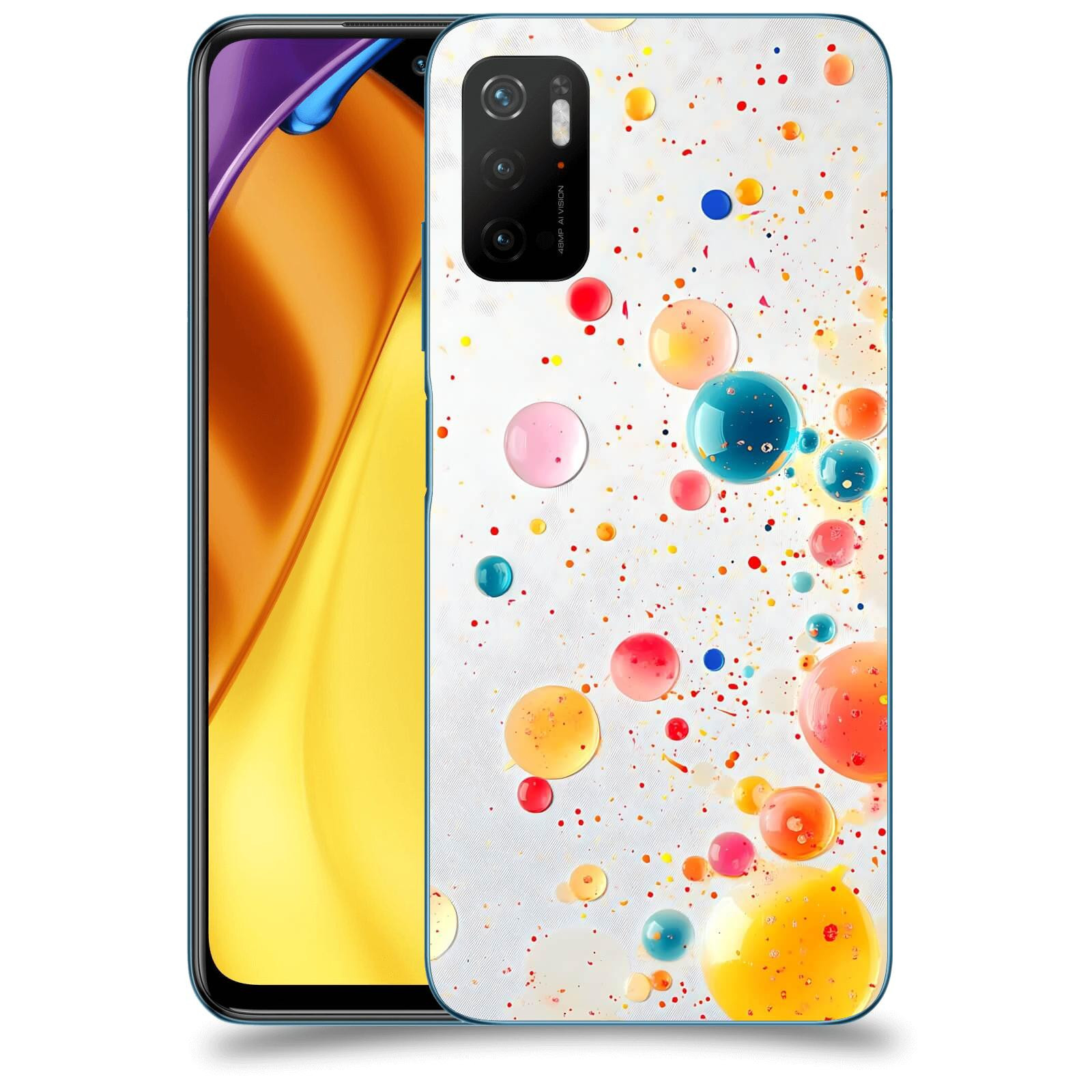 ACOVER Kryt na mobil Xiaomi Poco M3 Pro 5G - Barevný výbuch