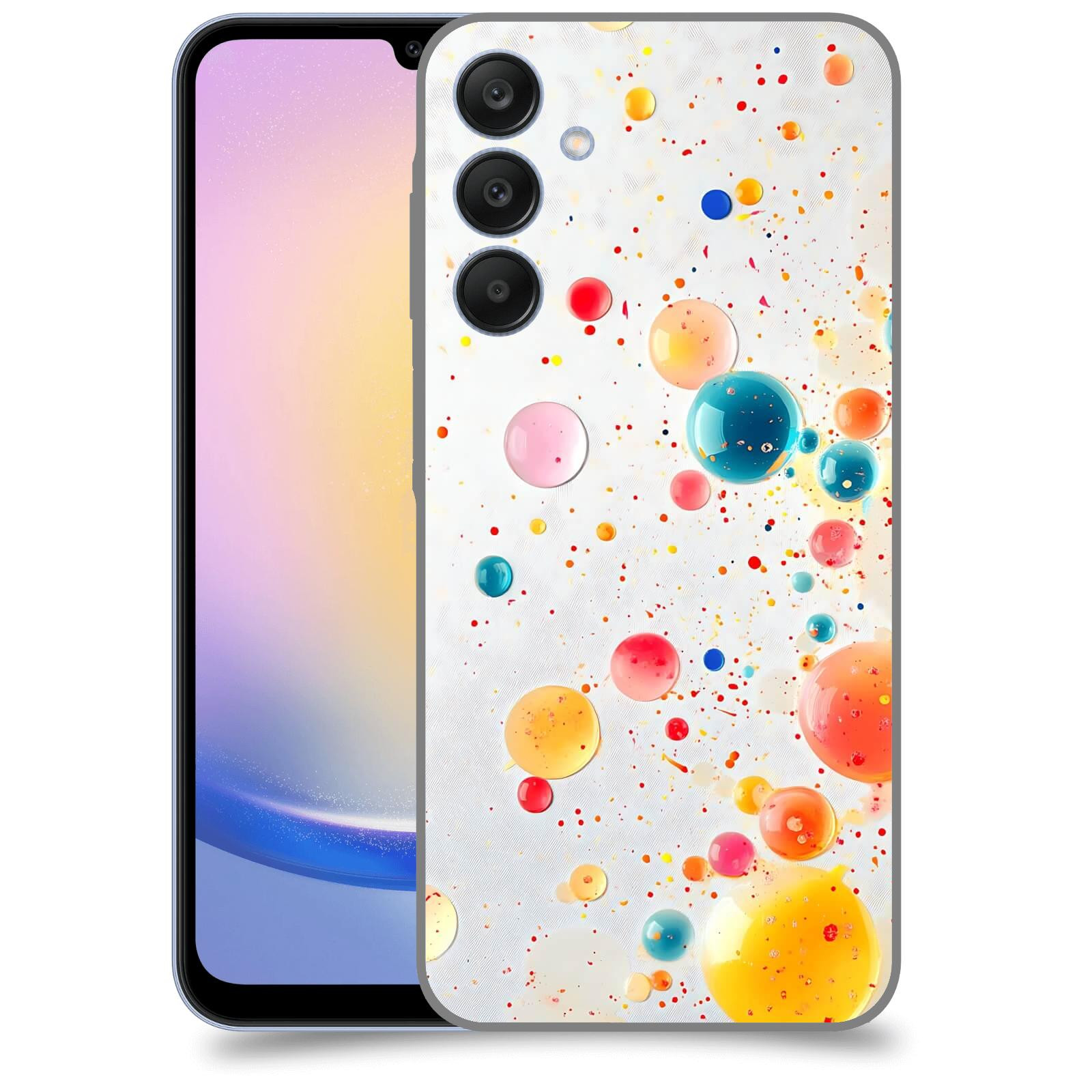 ACOVER Kryt na mobil Samsung Galaxy A25 5G - Barevný výbuch