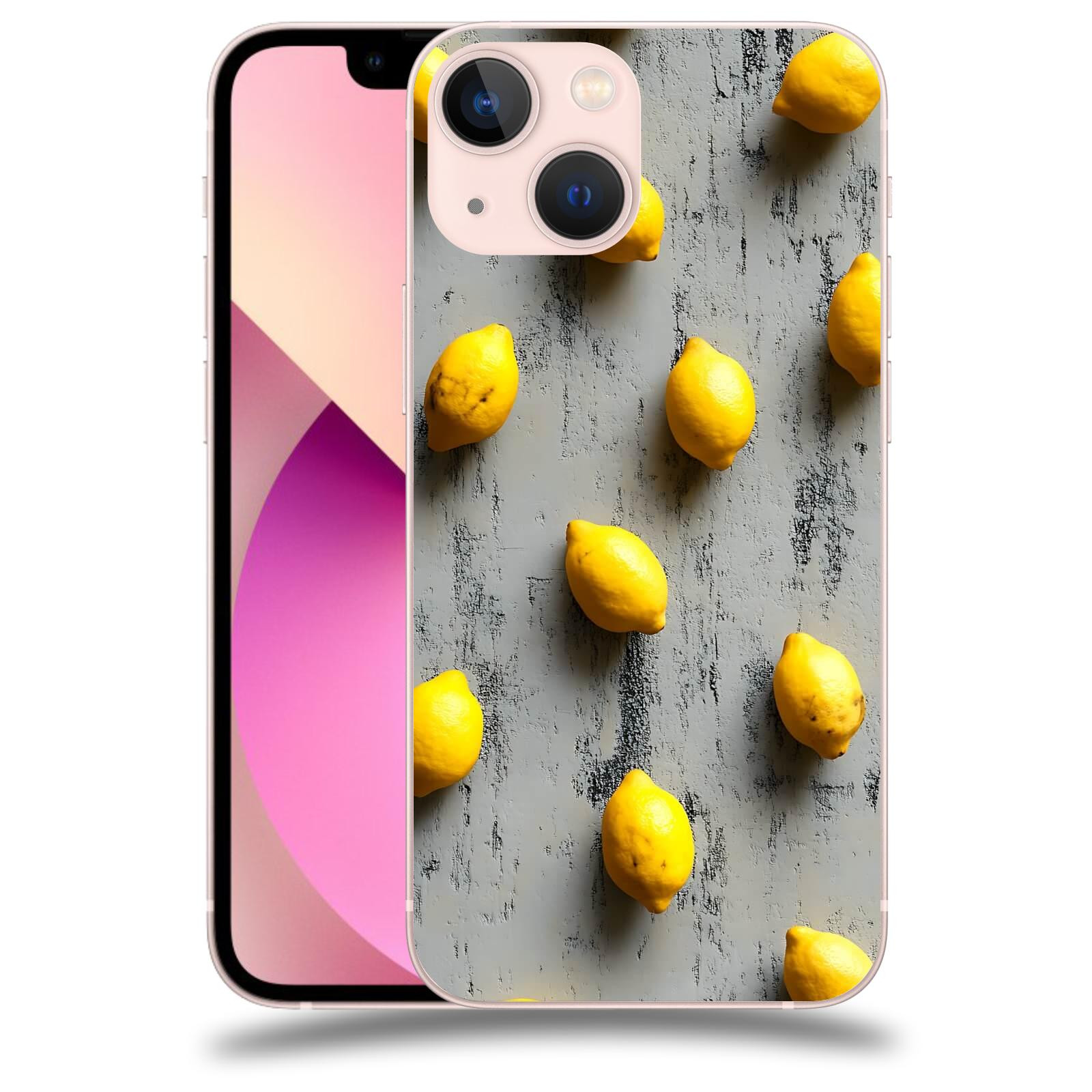 ACOVER Kryt na mobil Apple iPhone 13 mini - Citrusová harmonie