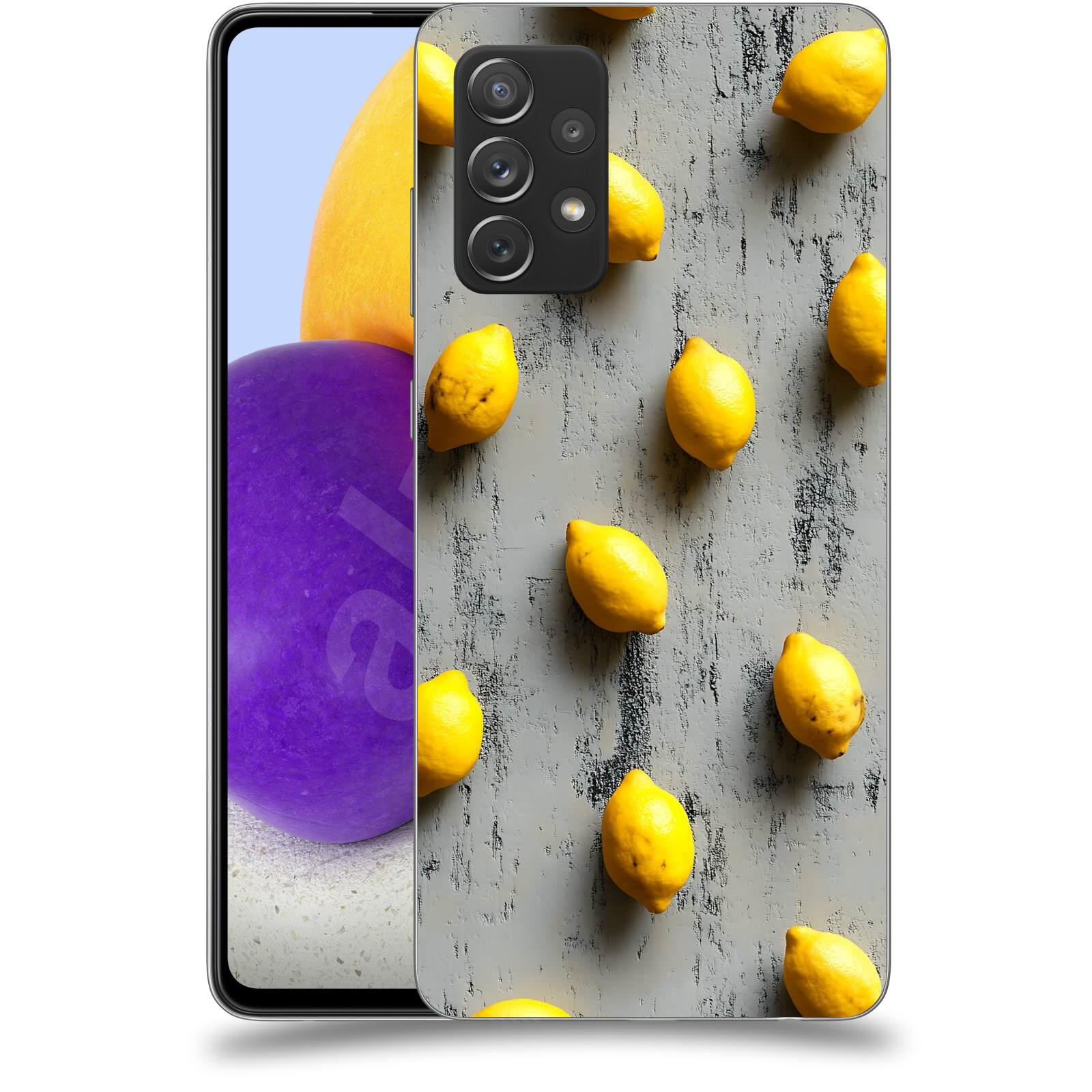 ACOVER Kryt na mobil Samsung Galaxy A72 A725F - Citrusová harmonie