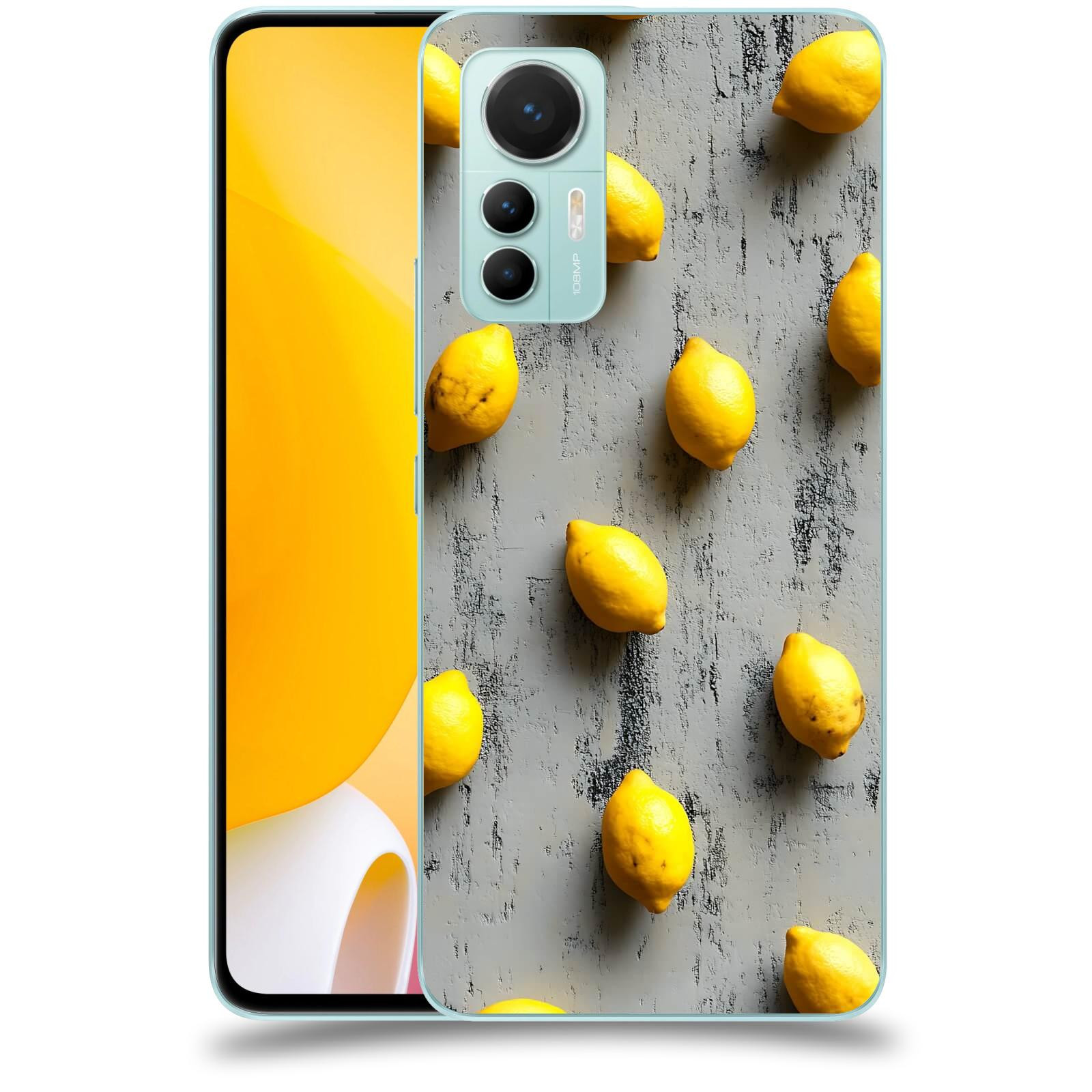 ACOVER Kryt na mobil Xiaomi 12 Lite - Citrusová harmonie