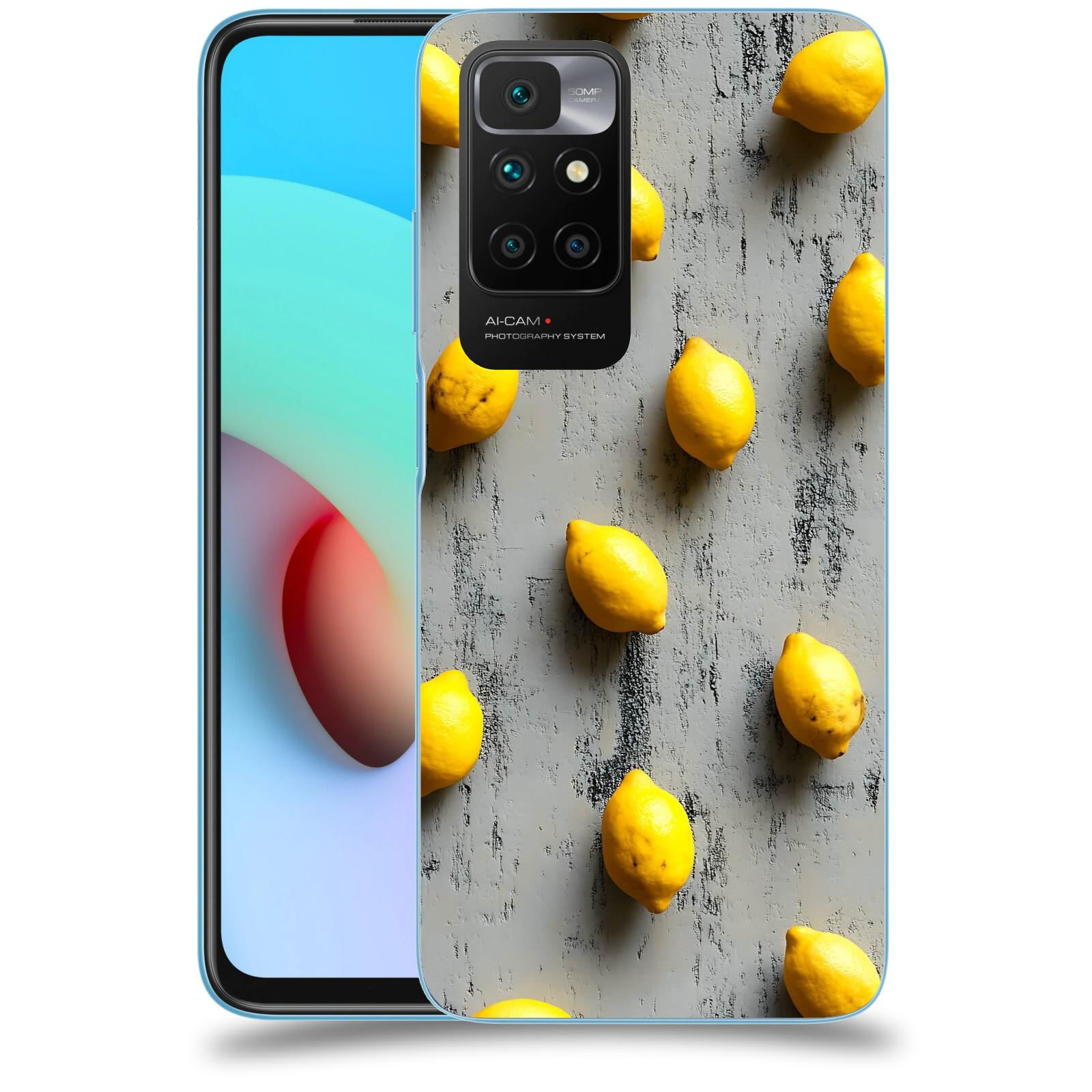 ACOVER Kryt na mobil Xiaomi Redmi 10 (2022) - Citrusová harmonie