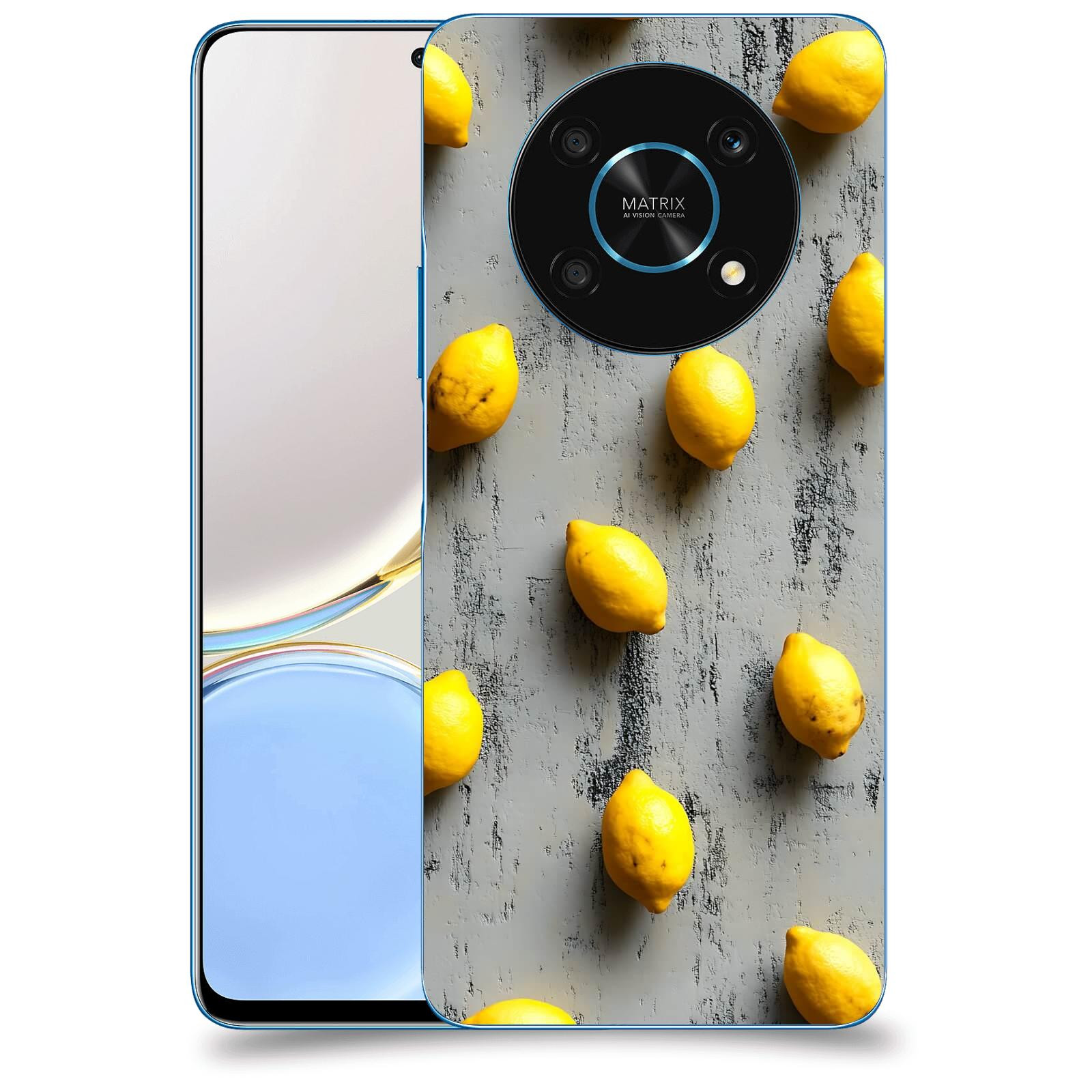 ACOVER Kryt na mobil Honor Magic 4 Lite 5G - Citrusová harmonie