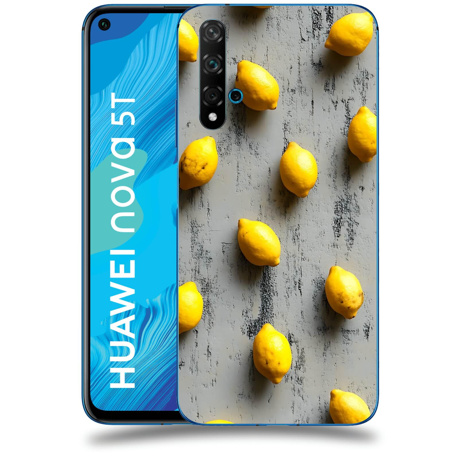 ACOVER Kryt na mobil Huawei Nova 5T - Citrusová harmonie