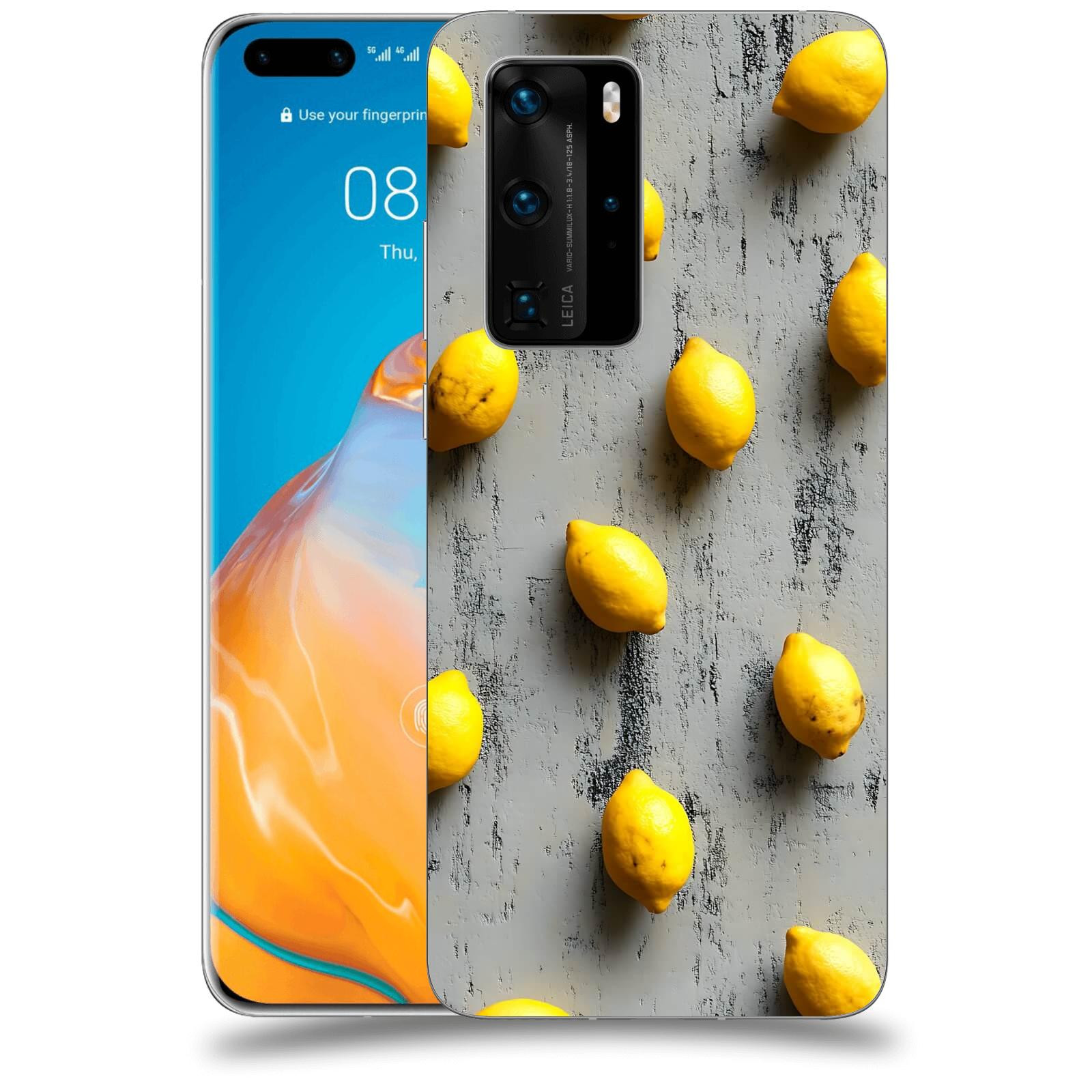ACOVER Kryt na mobil Huawei P40 - Citrusová harmonie