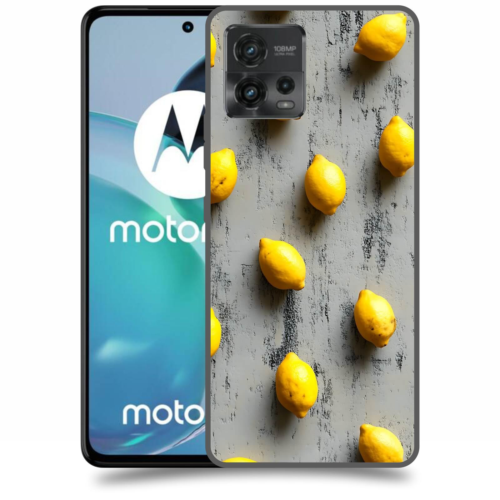 ACOVER Kryt na mobil Motorola Moto G72 - Citrusová harmonie