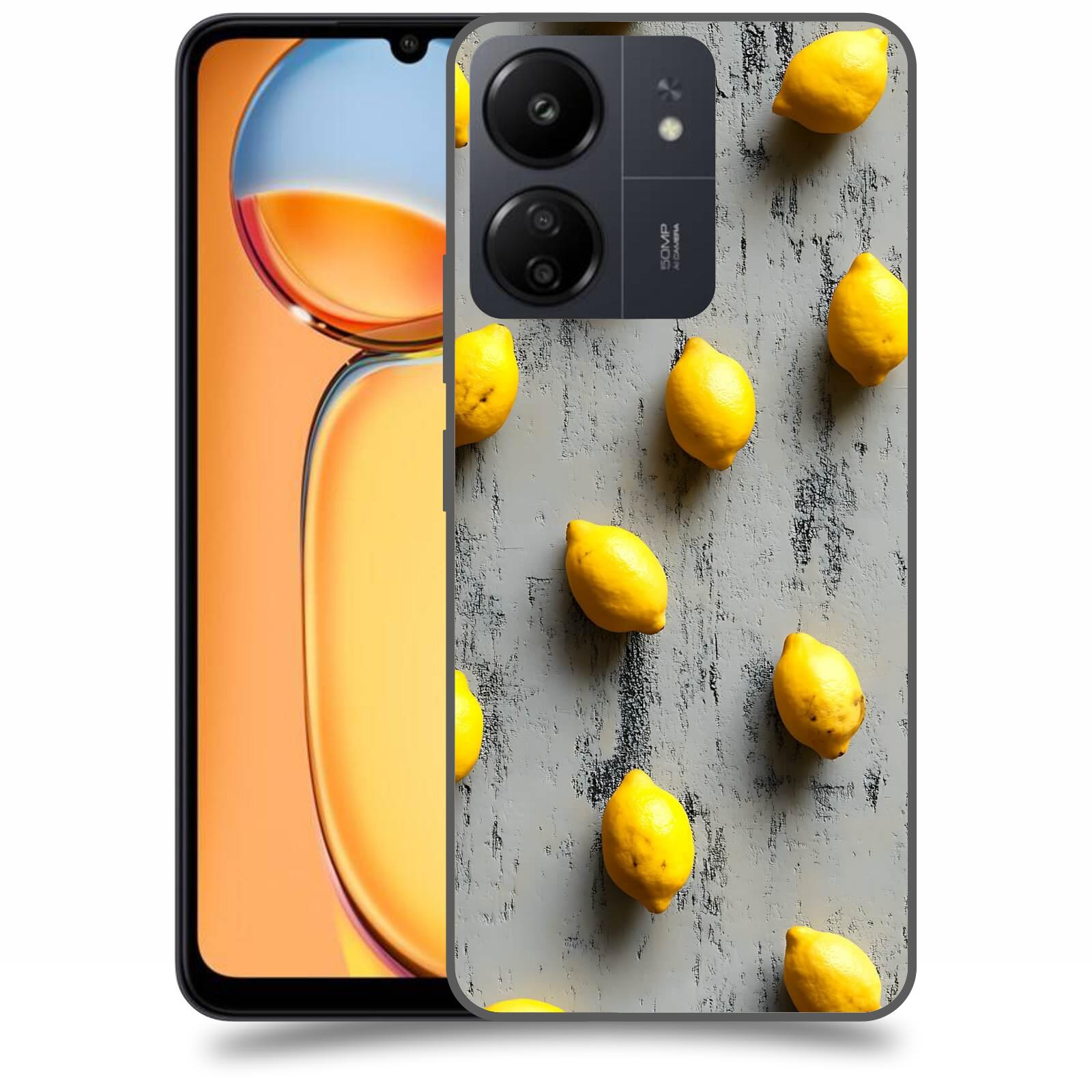 ACOVER Kryt na mobil Xiaomi Redmi 13C 4G  Citrusová harmonie