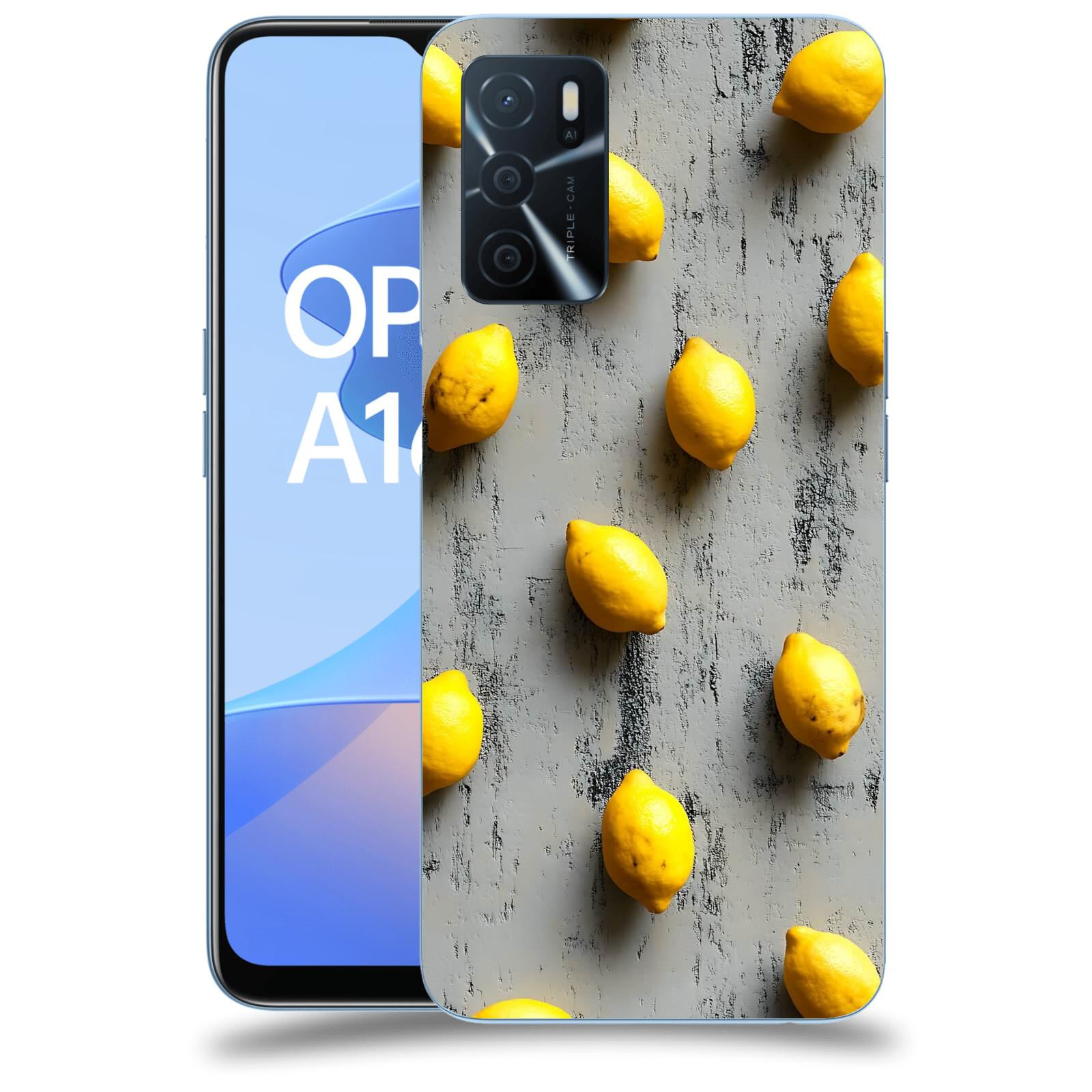 ACOVER Kryt na mobil OPPO A16s - Citrusová harmonie