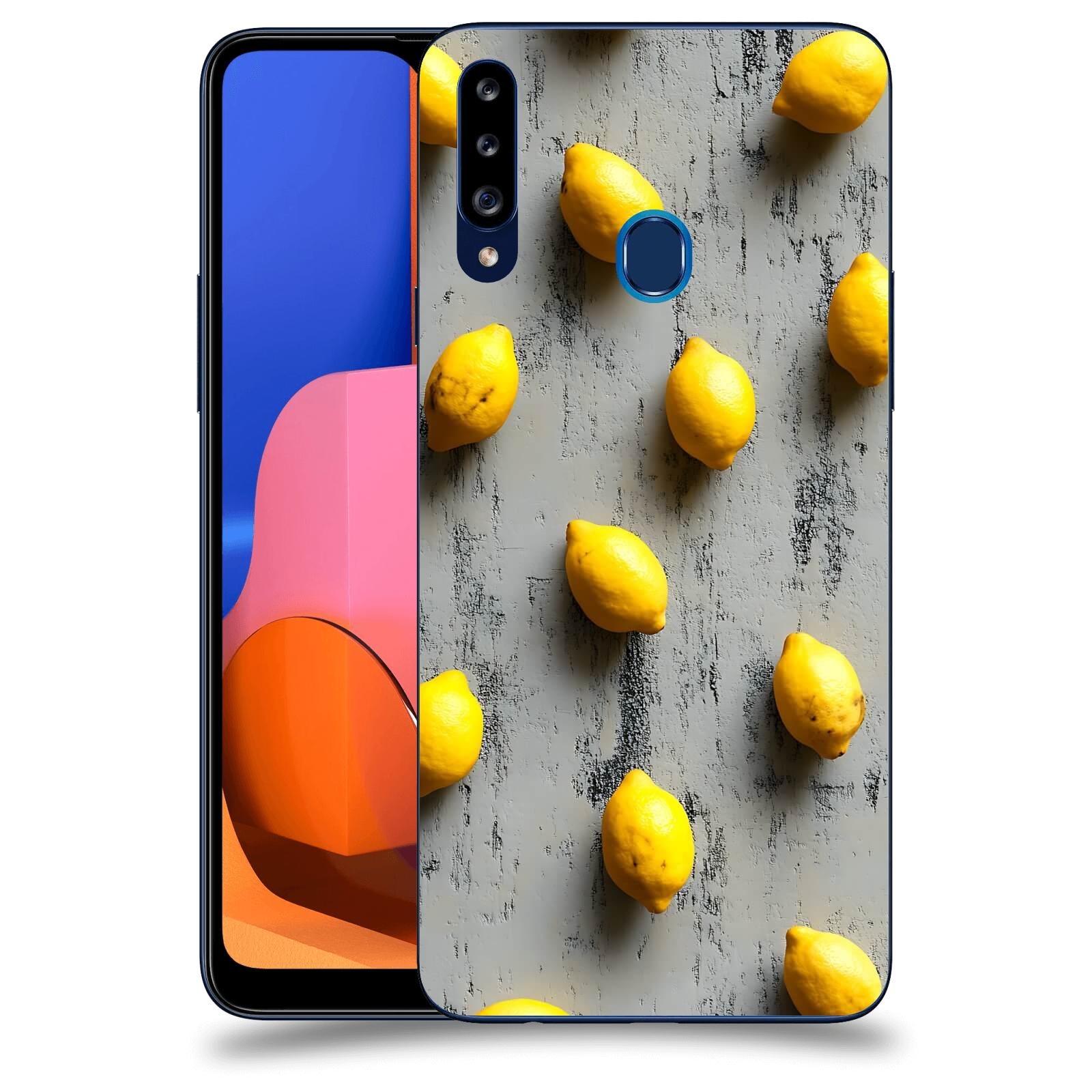 ACOVER Kryt na mobil Samsung Galaxy A20s - Citrusová harmonie