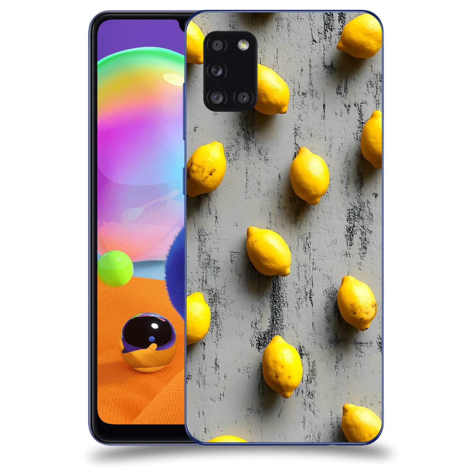 ACOVER Kryt na mobil Samsung Galaxy A31 A315F - Citrusová harmonie