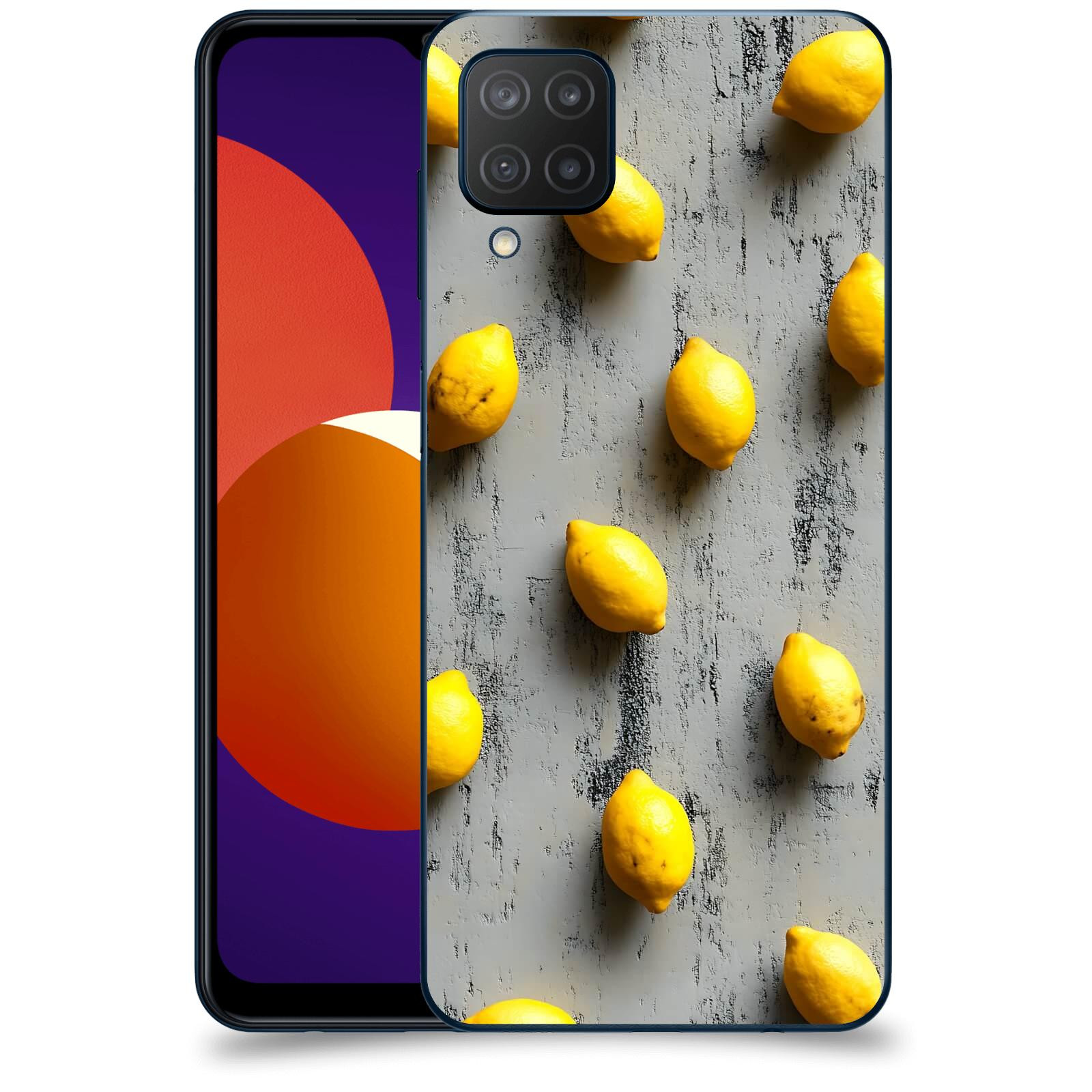 ACOVER Kryt na mobil Samsung Galaxy M12 M127F - Citrusová harmonie