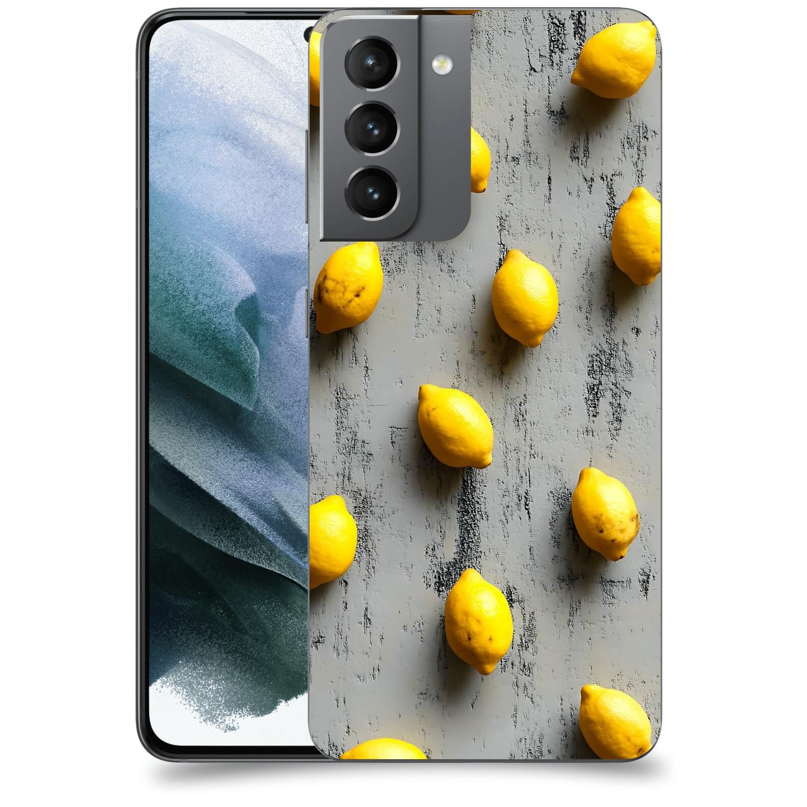 ACOVER Kryt na mobil Samsung Galaxy S21 G991B - Citrusová harmonie