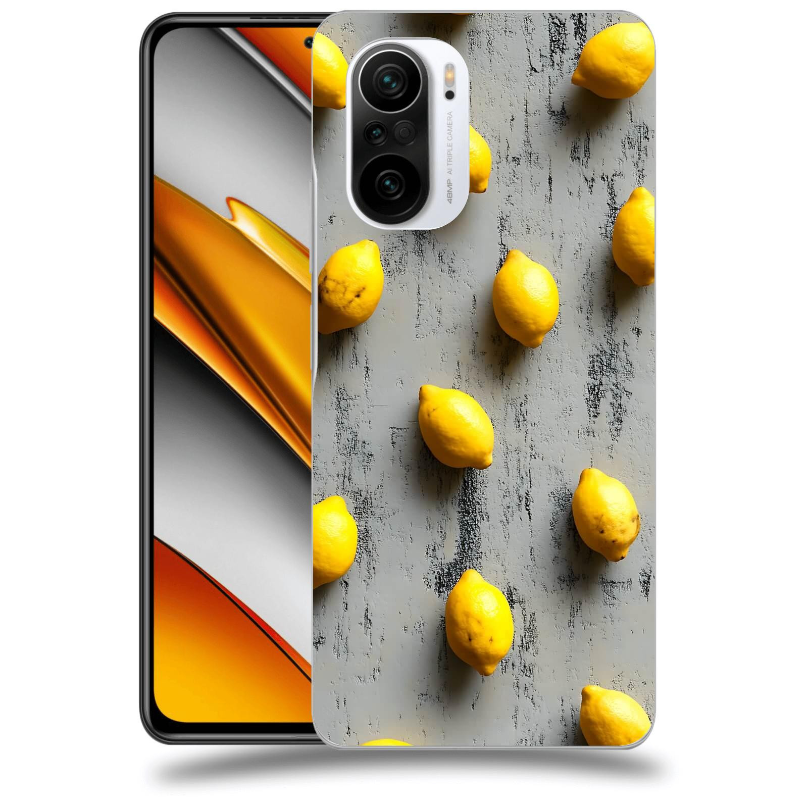 ACOVER Kryt na mobil Xiaomi Poco F3 - Citrusová harmonie