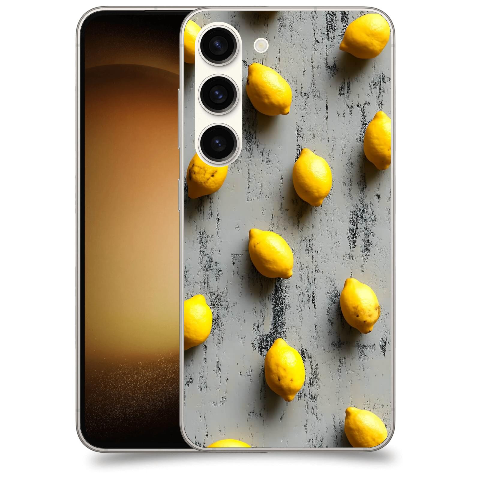 ACOVER Kryt na mobil Samsung Galaxy S23 5G - Citrusová harmonie