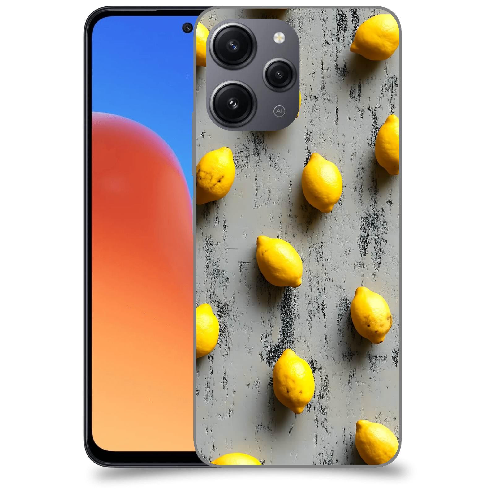 ACOVER Kryt na mobil Xiaomi Redmi 12 - Citrusová harmonie