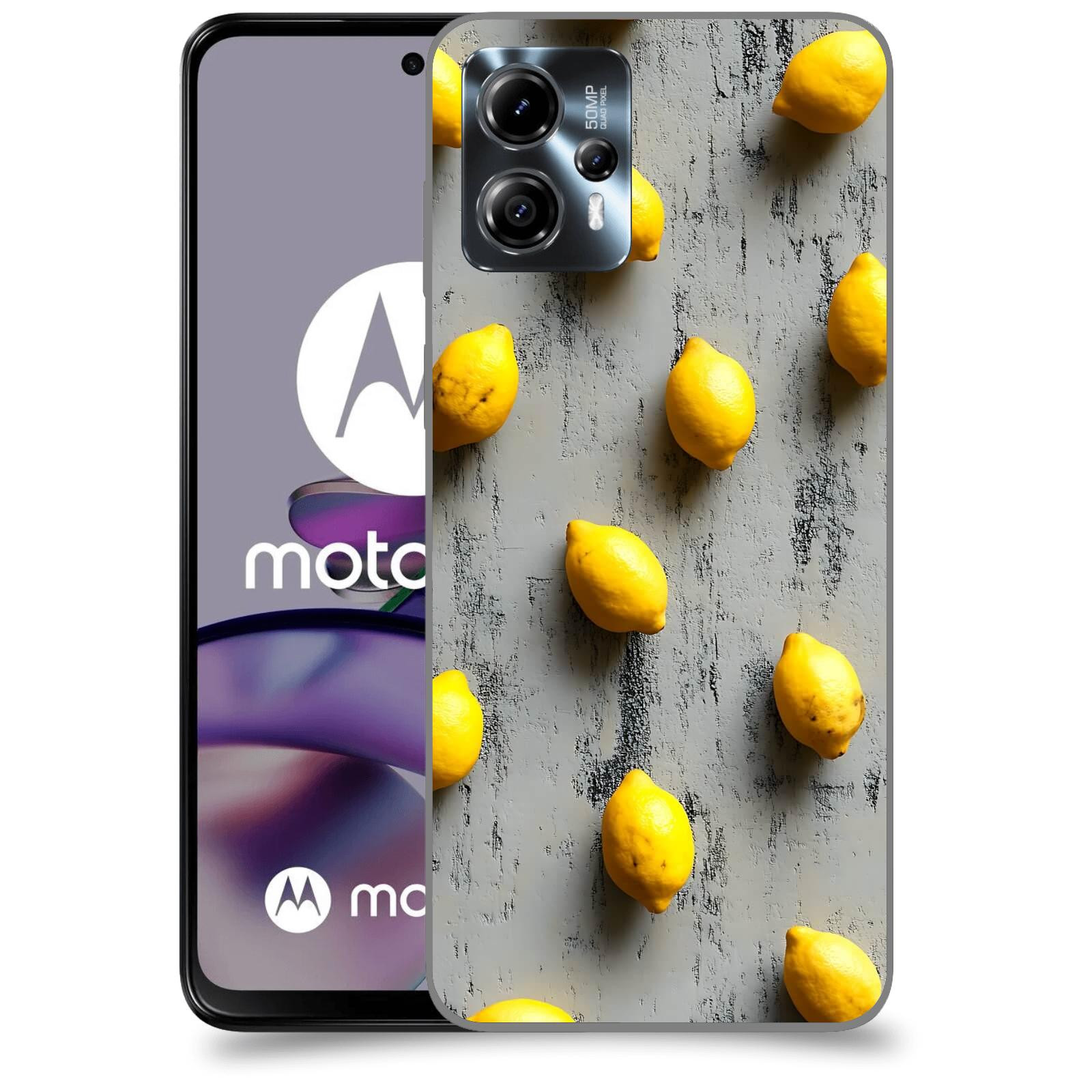 ACOVER Kryt na mobil Motorola Moto G13 - Citrusová harmonie