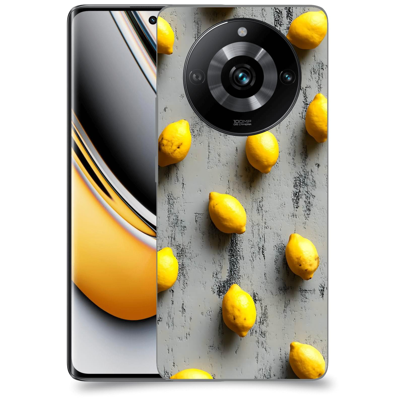 ACOVER Kryt na mobil Realme 11 Pro 5G - Citrusová harmonie