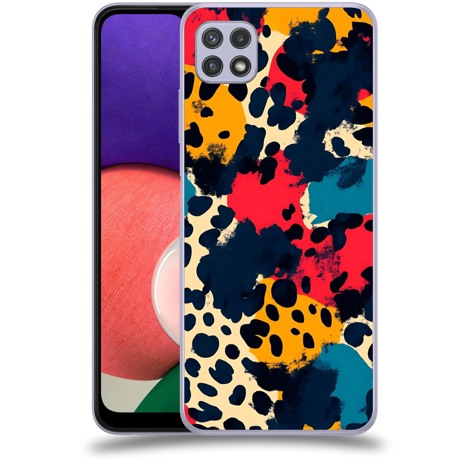 ACOVER Kryt na mobil Samsung Galaxy A22 5G A226B - Divoká abstrakce
