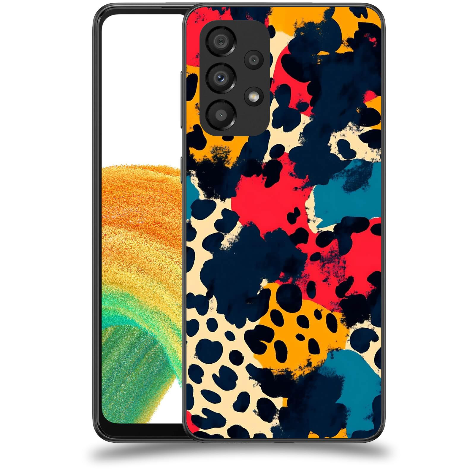 ACOVER Kryt na mobil Samsung Galaxy A33 5G A336 - Divoká abstrakce