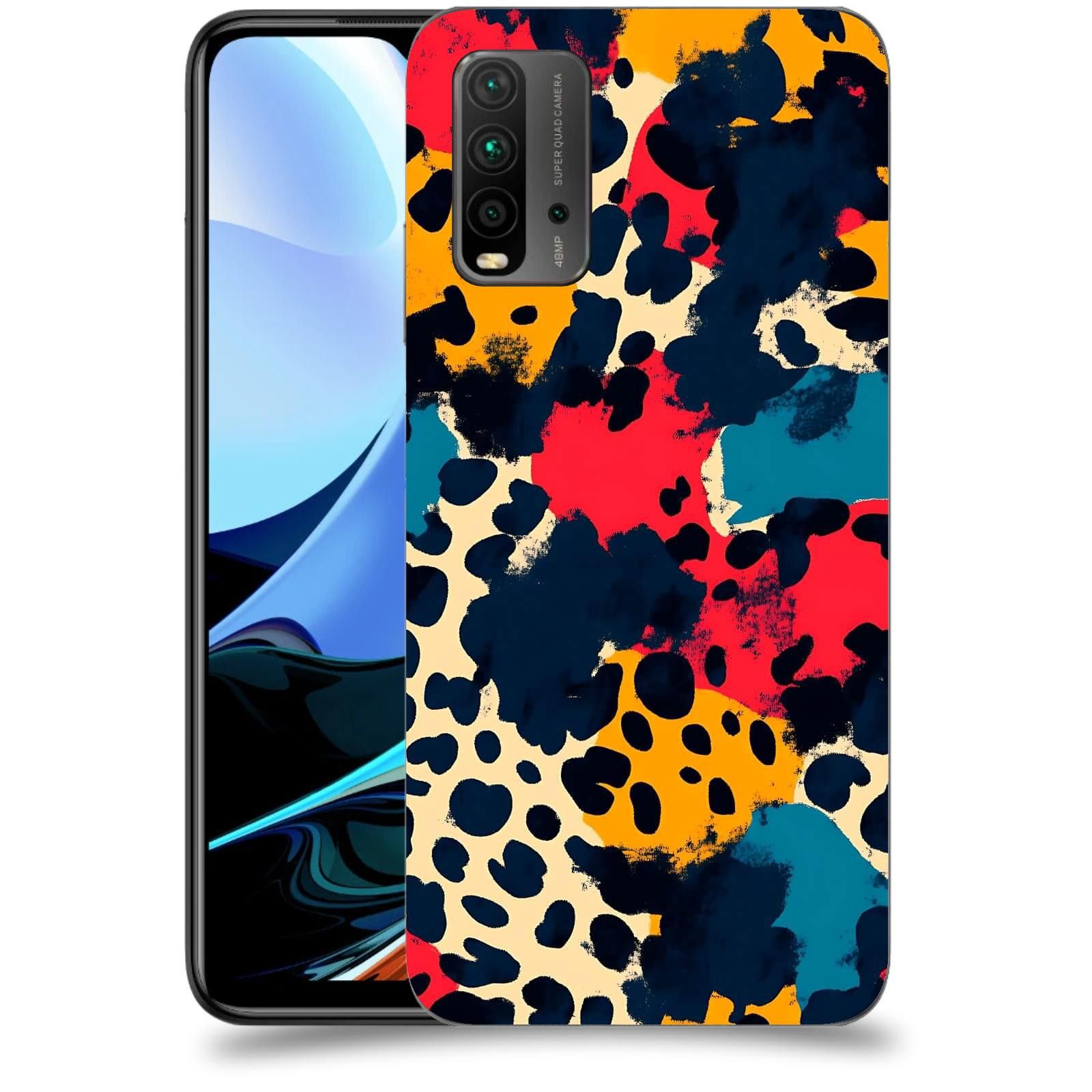 ACOVER Kryt na mobil Xiaomi Redmi 9T - Divoká abstrakce
