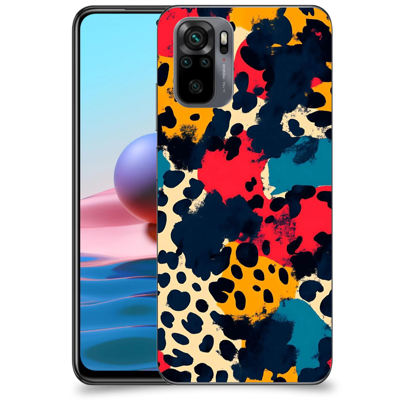 ACOVER Kryt na mobil Xiaomi Redmi Note 10 - Divoká abstrakce