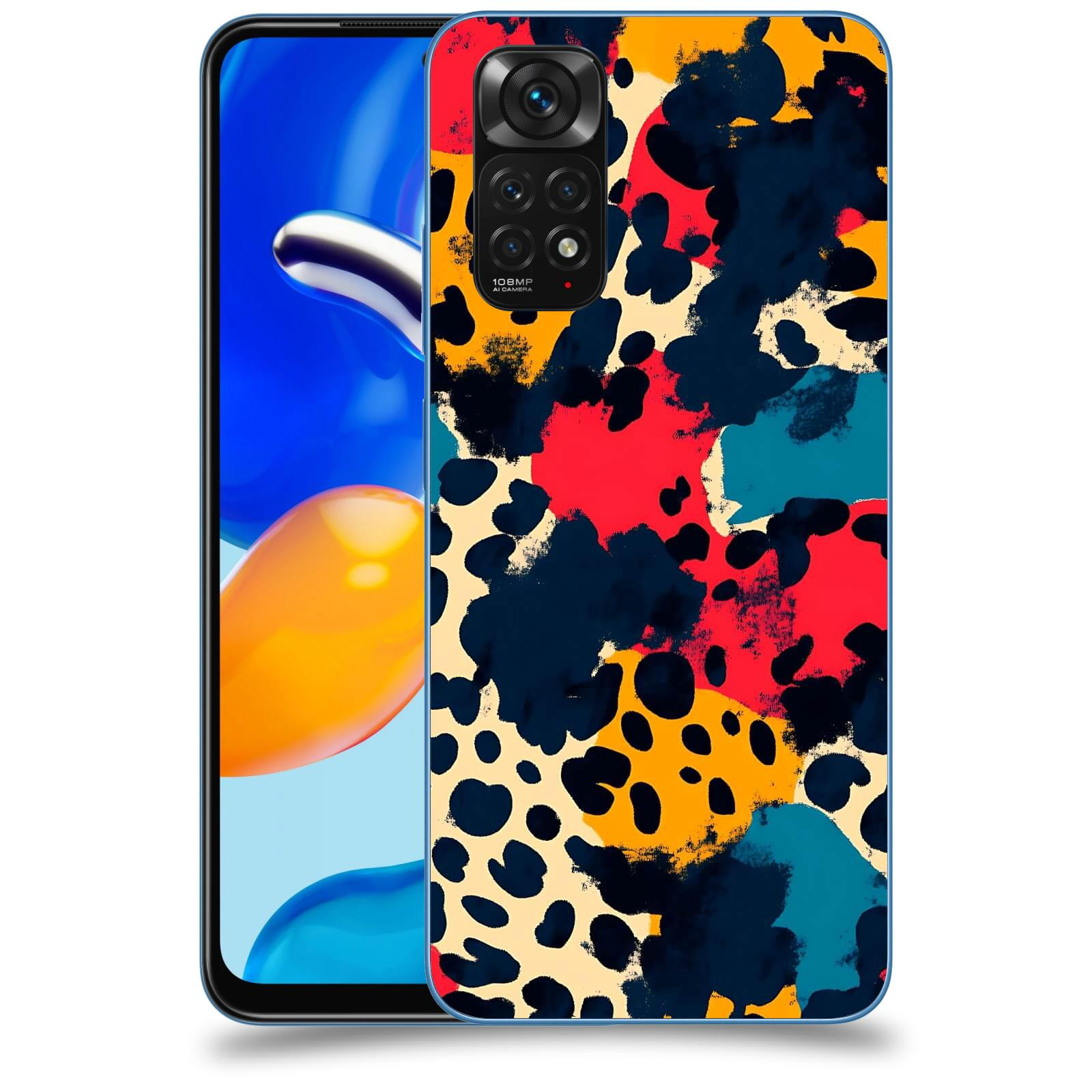 ACOVER Kryt na mobil Xiaomi Redmi Note 11S - Divoká abstrakce