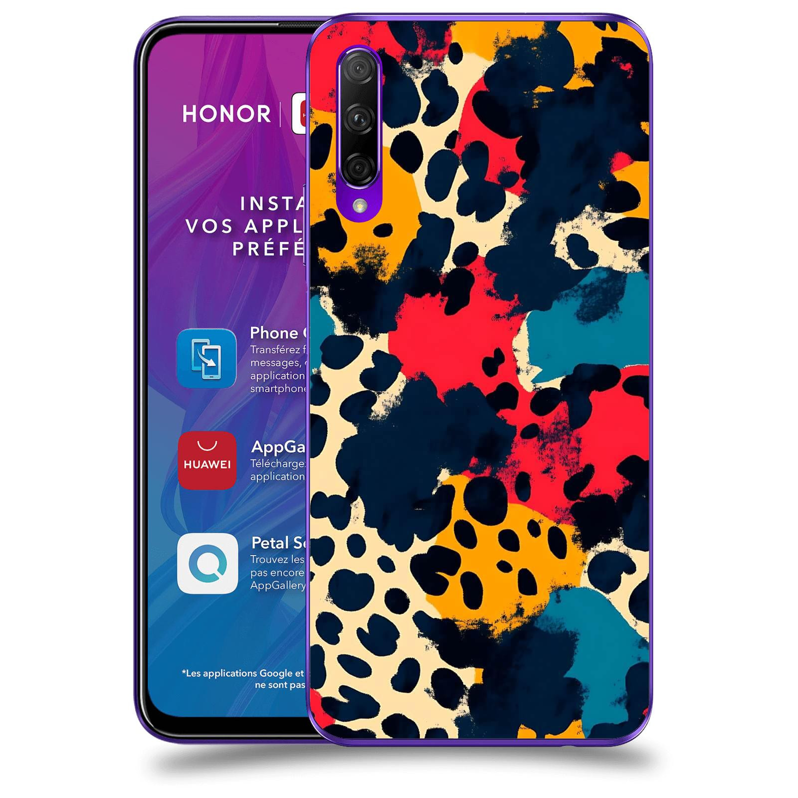 ACOVER Kryt na mobil Honor 9X Pro - Divoká abstrakce
