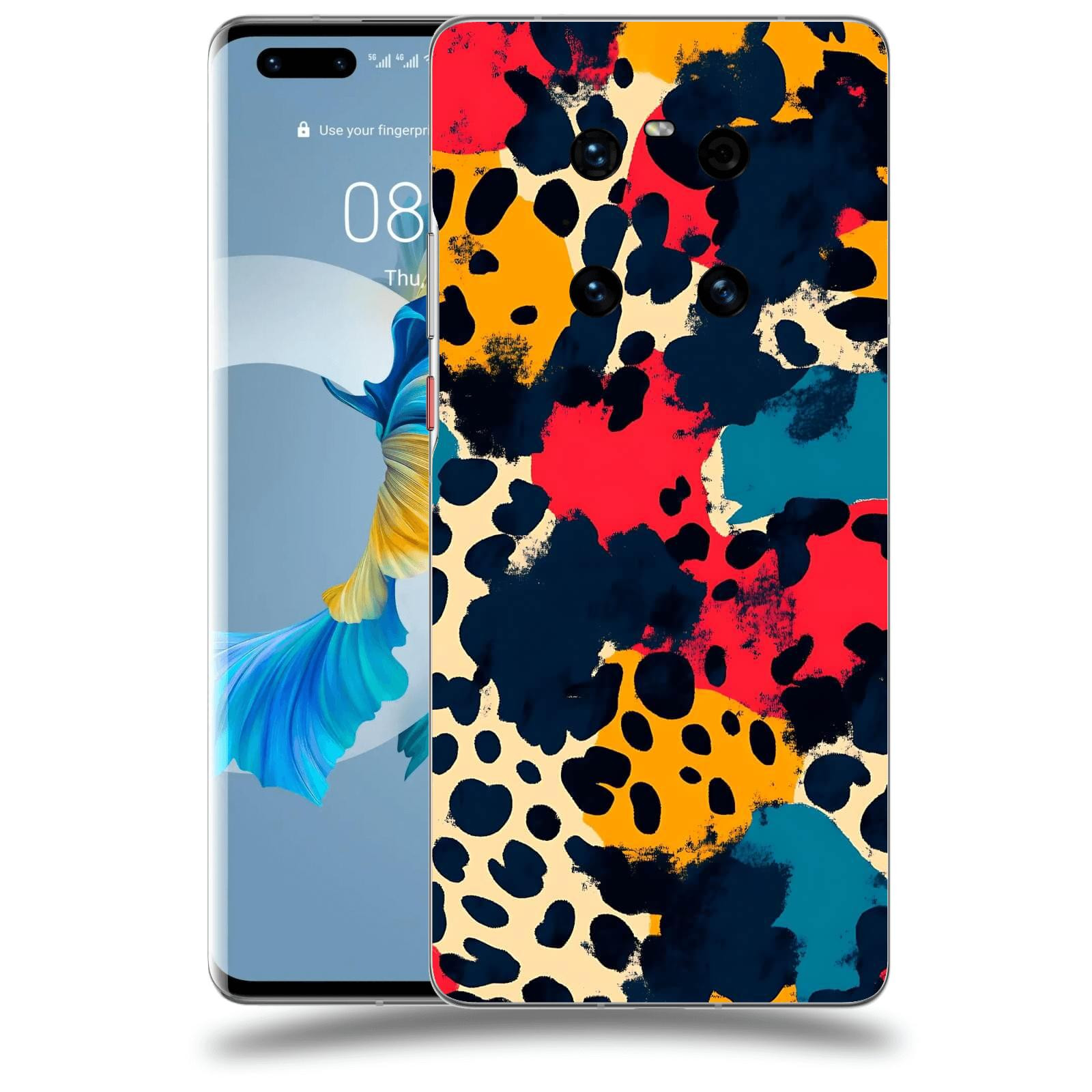 ACOVER Kryt na mobil Huawei Mate 40 Pro - Divoká abstrakce