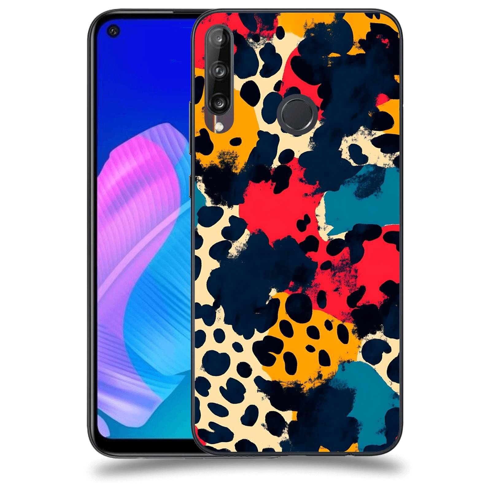 ACOVER Kryt na mobil Huawei P40 Lite E - Divoká abstrakce