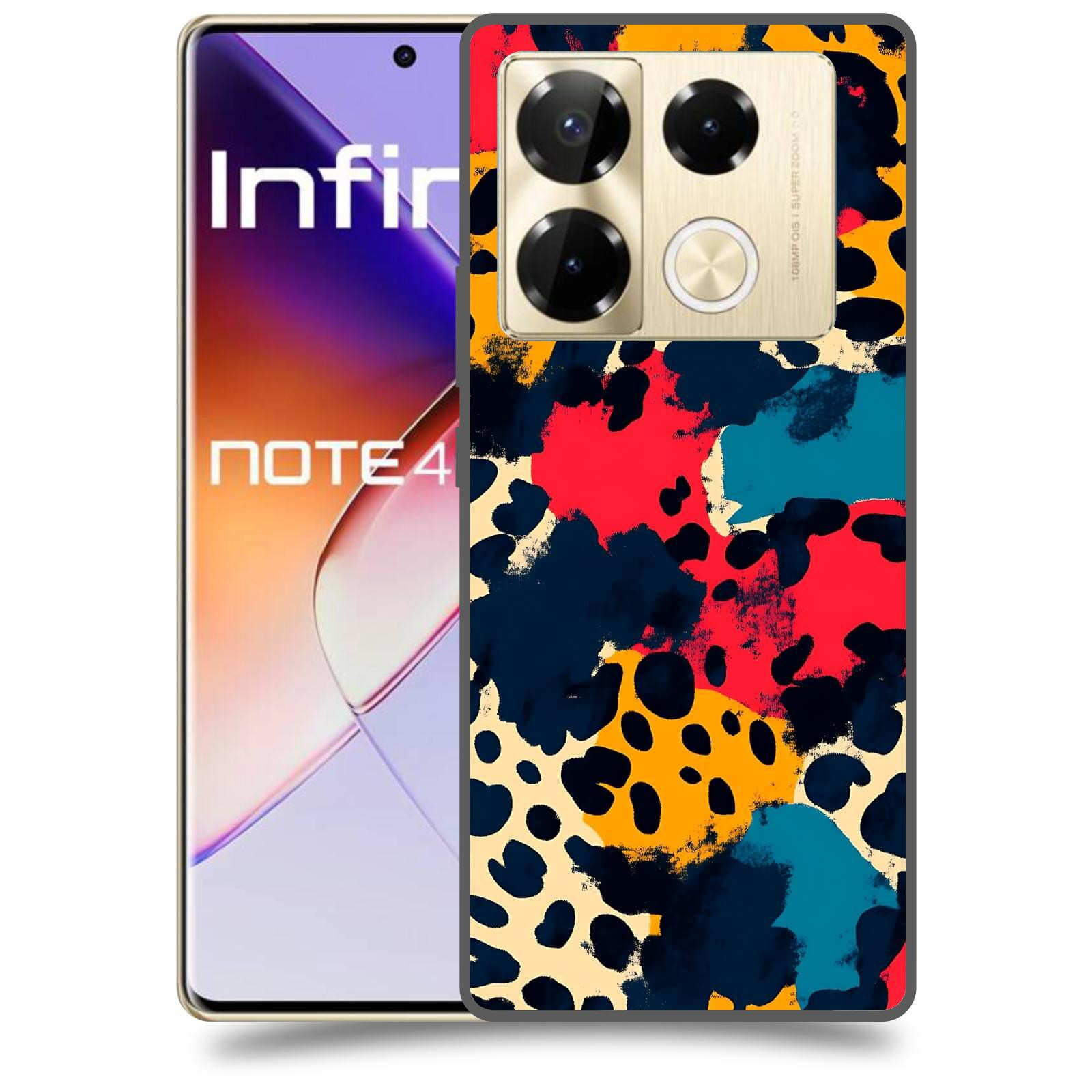 ACOVER Kryt na mobil Infinix Note 40 PRO - Divoká abstrakce