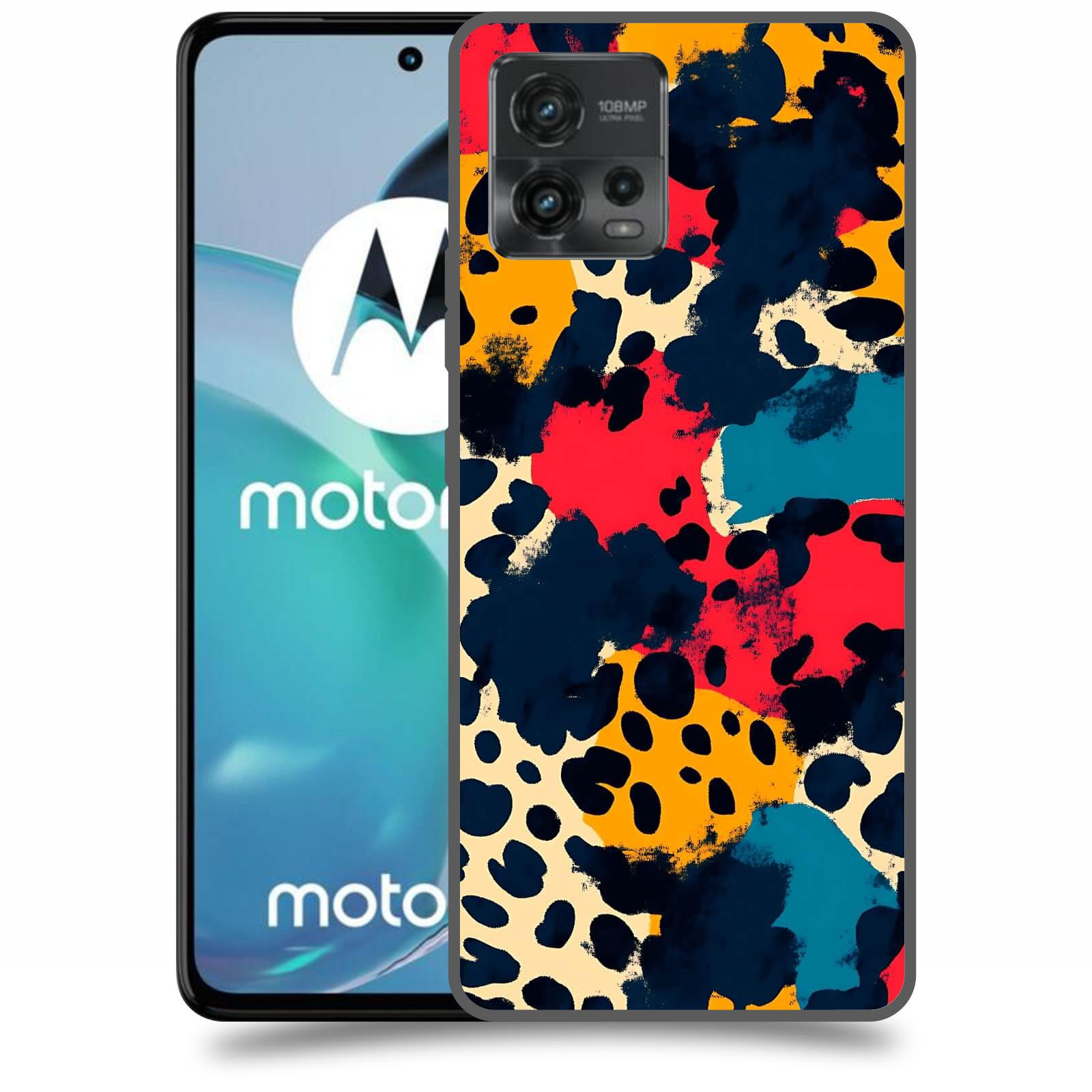 ACOVER Kryt na mobil Motorola Moto G72 - Divoká abstrakce