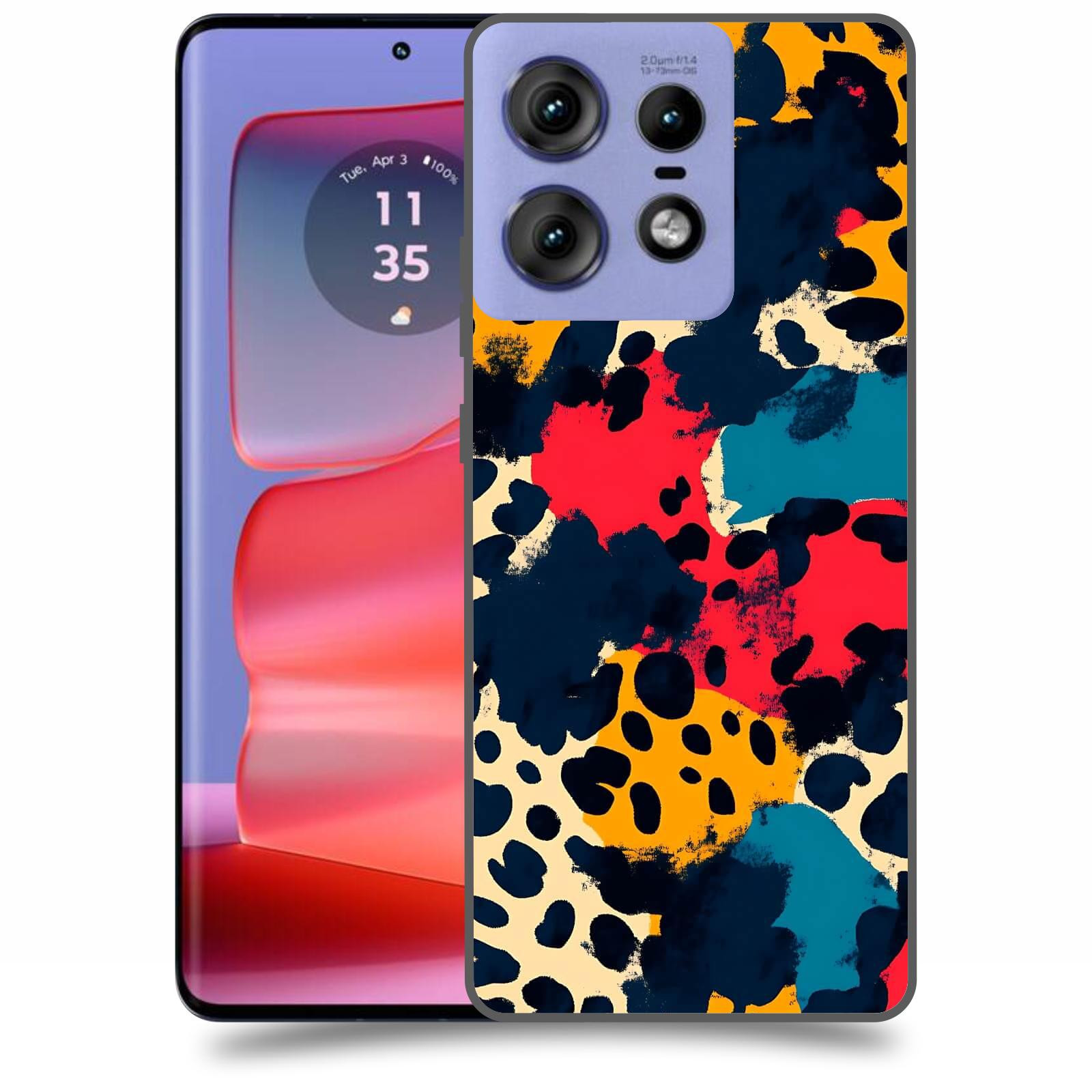 ACOVER Kryt na mobil Motorola Edge 50 Pro - Divoká abstrakce