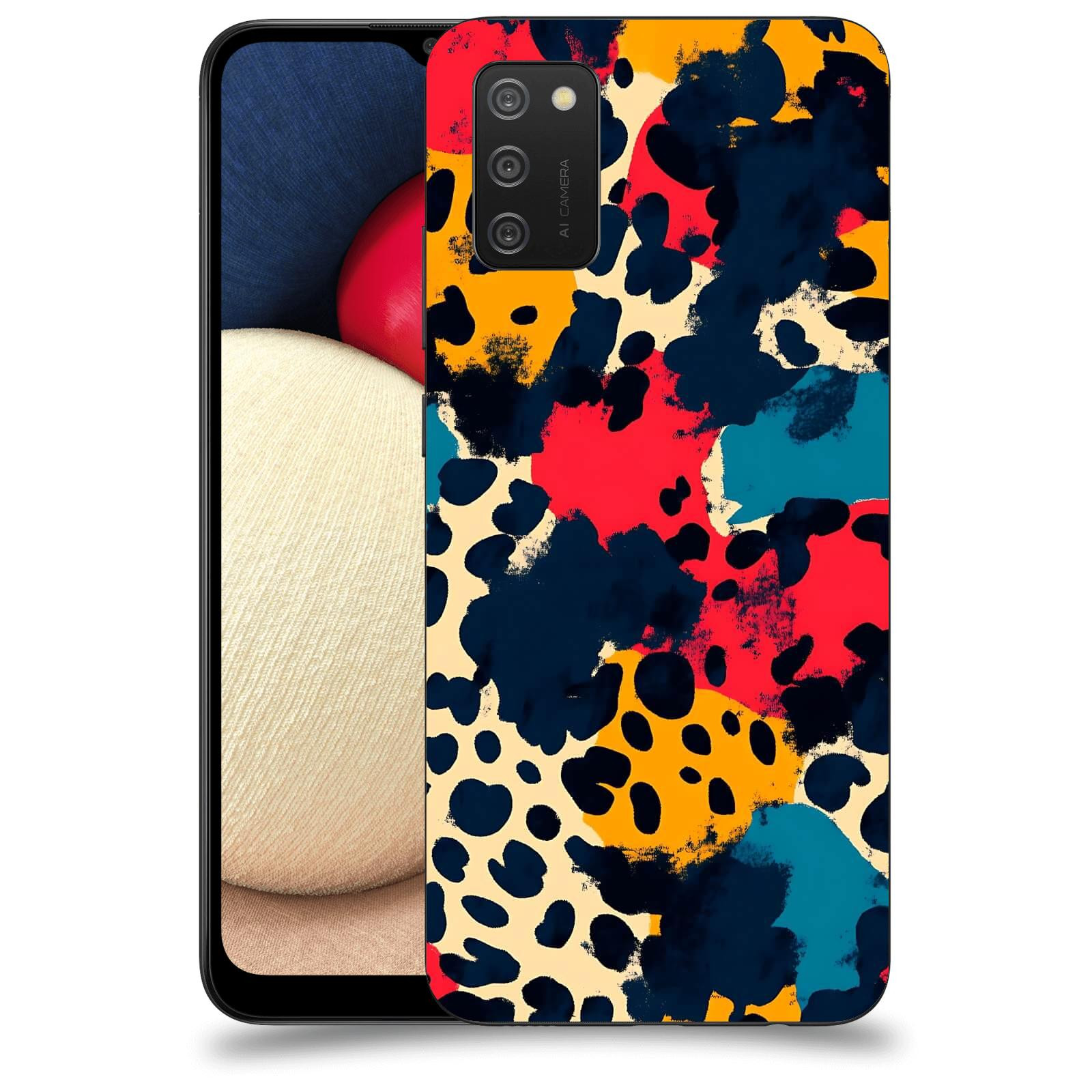 ACOVER Kryt na mobil Samsung Galaxy A02s A025G - Divoká abstrakce