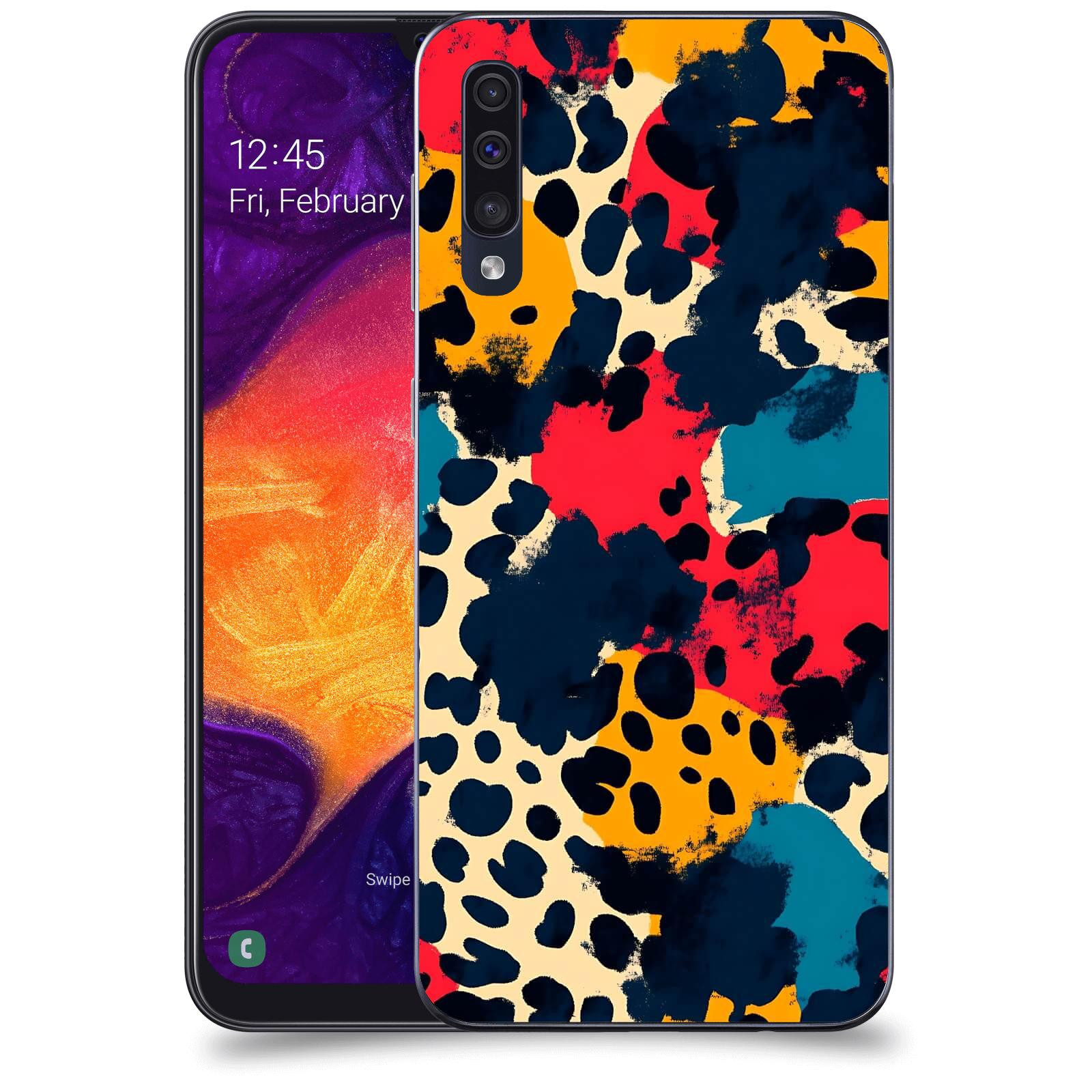ACOVER Kryt na mobil Samsung Galaxy A50 A505F - Divoká abstrakce