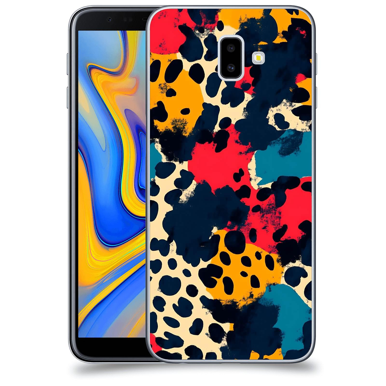 ACOVER Kryt na mobil Samsung Galaxy J6+ J610F - Divoká abstrakce