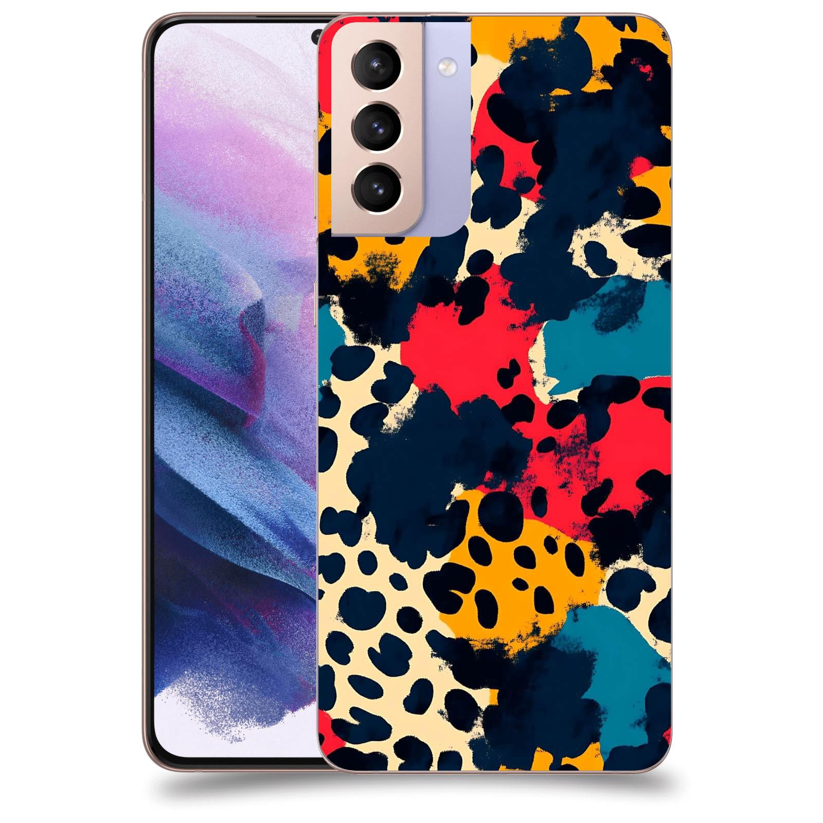 ACOVER Kryt na mobil Samsung Galaxy S21+ G996F - Divoká abstrakce