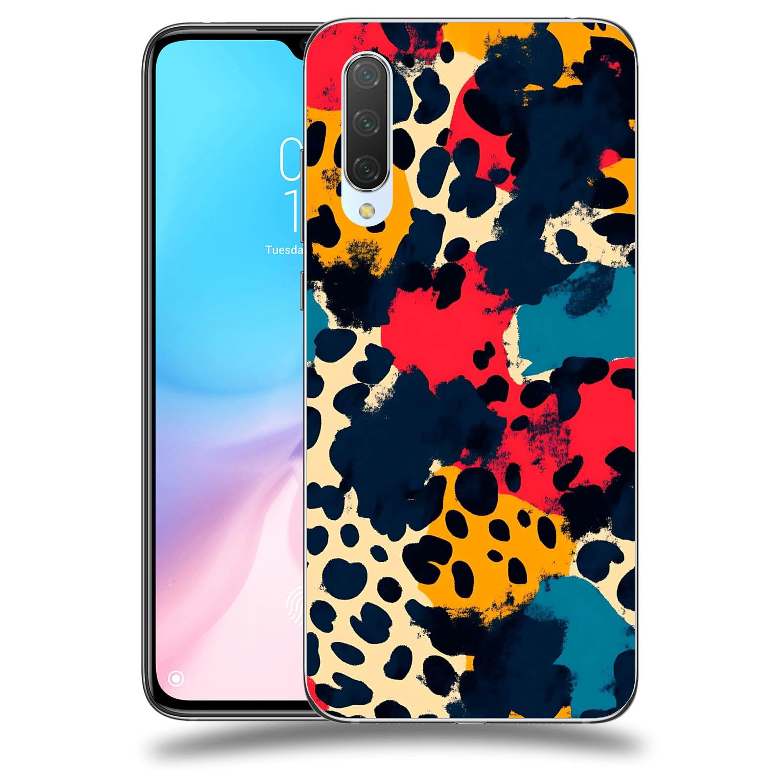 ACOVER Kryt na mobil Xiaomi Mi 9 Lite - Divoká abstrakce
