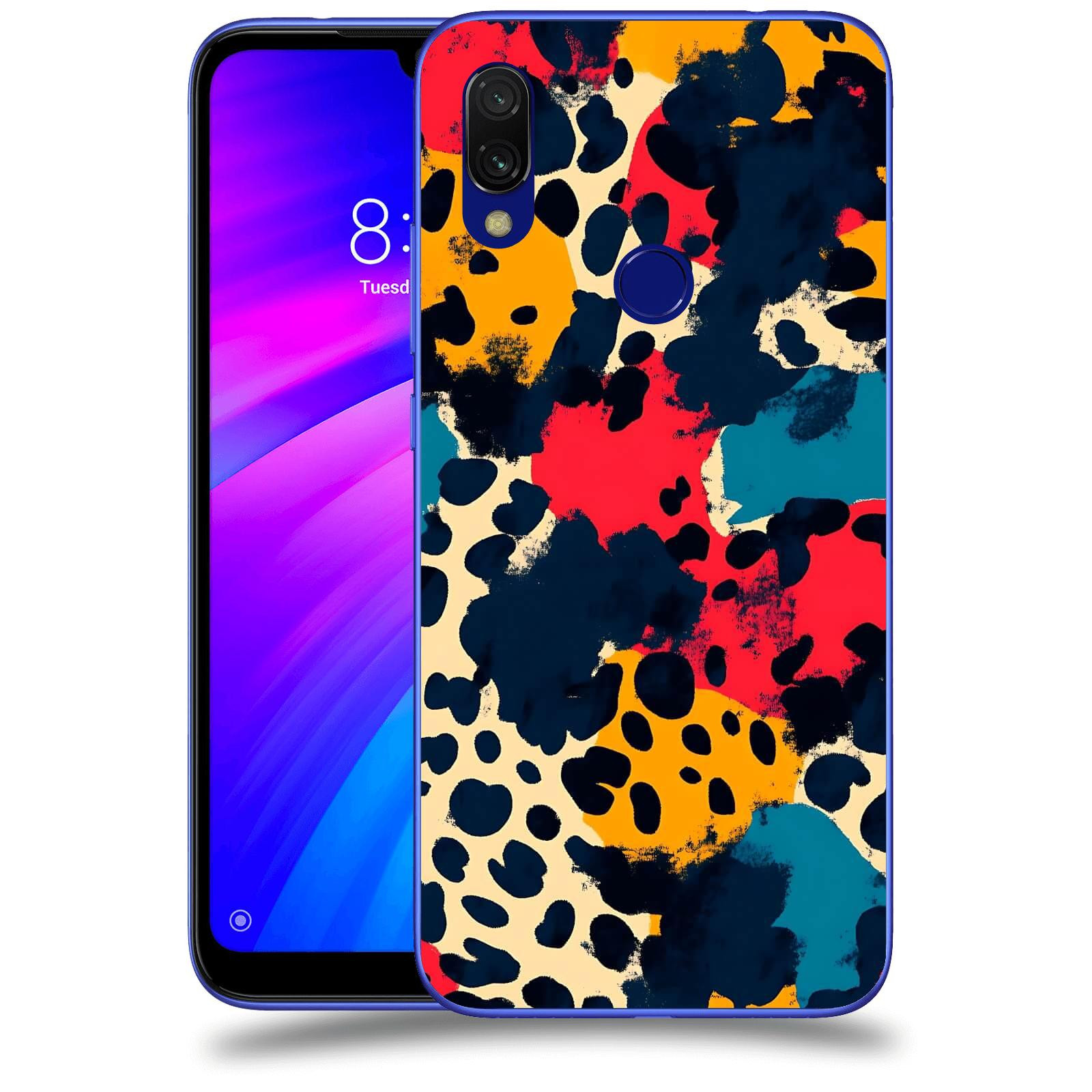 ACOVER Kryt na mobil Xiaomi Redmi 7 - Divoká abstrakce
