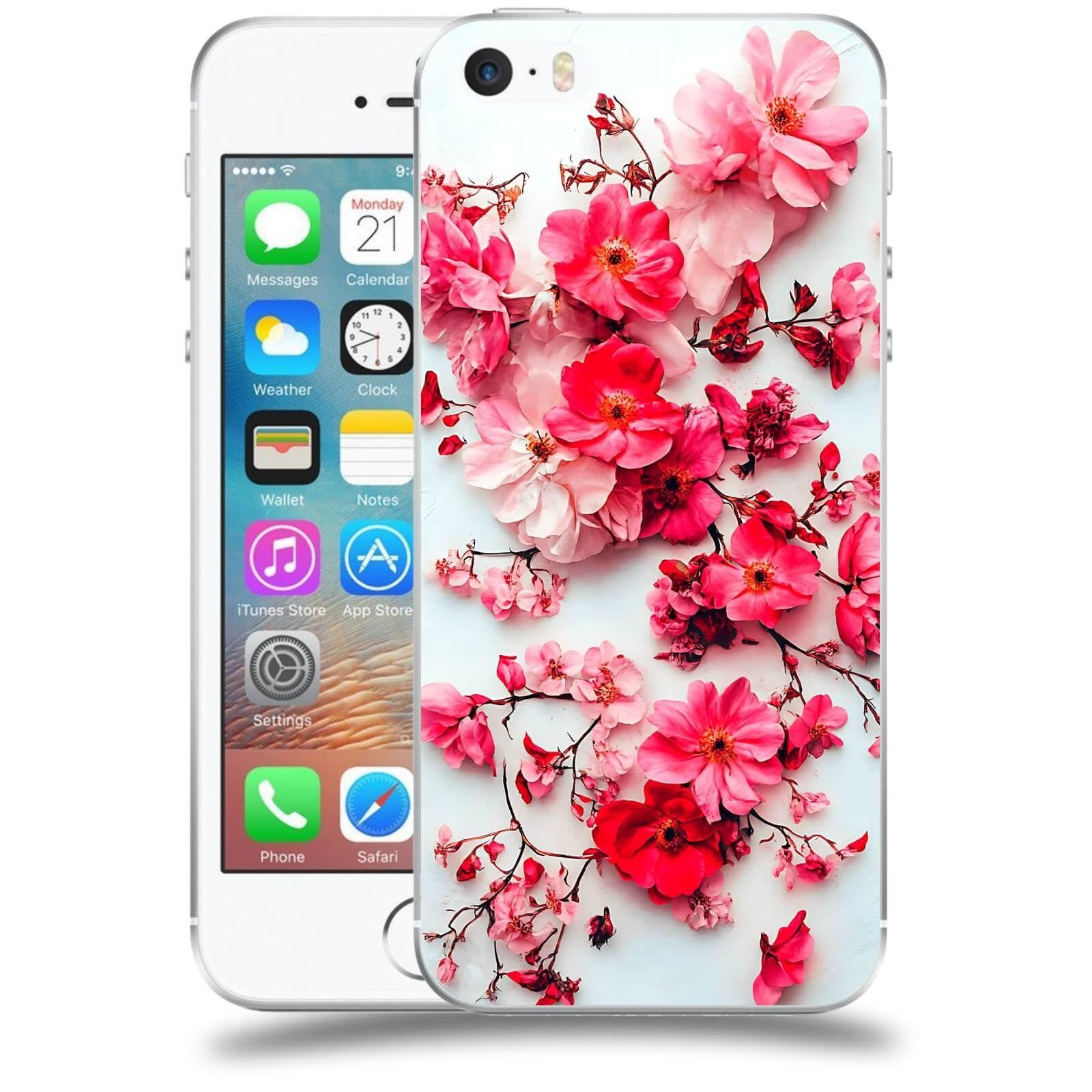 ACOVER Kryt na mobil Apple iPhone 5/5S/SE - Divoká něžnost