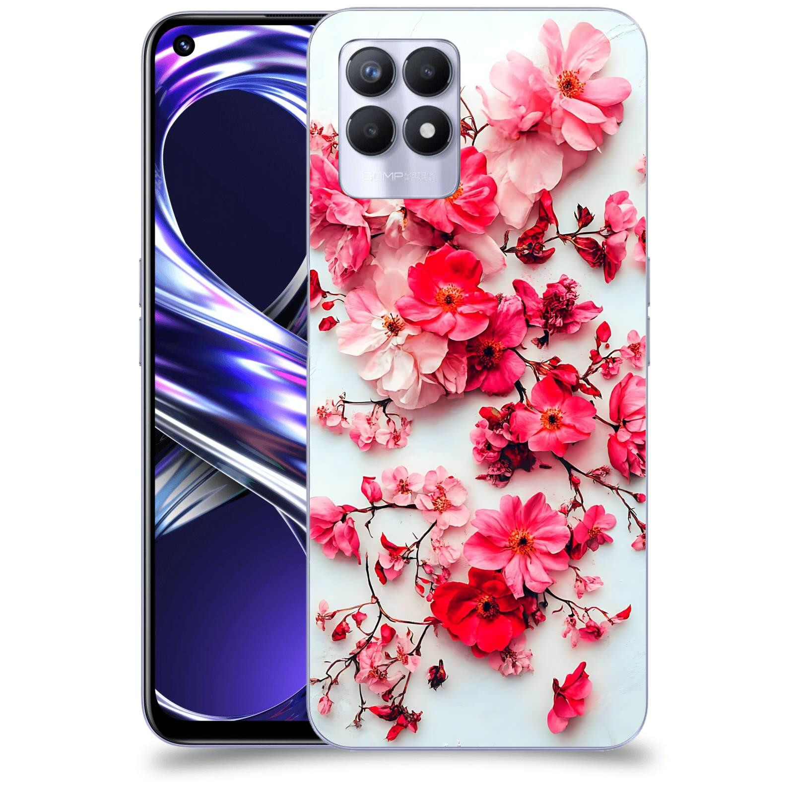 ACOVER Kryt na mobil Realme 8i - Divoká něžnost
