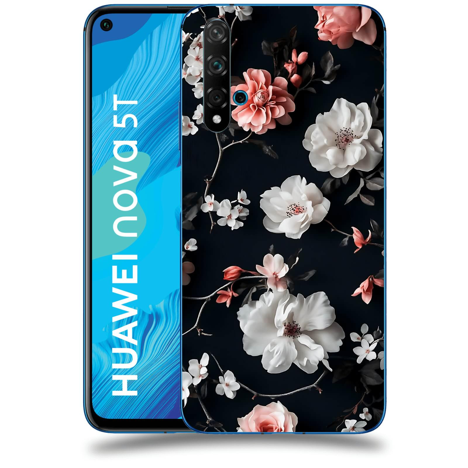 ACOVER Kryt na mobil Huawei Nova 5T - Elegantní kontrast