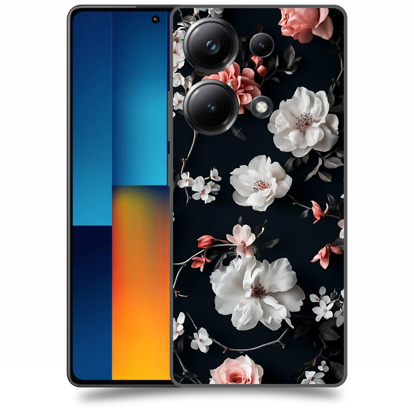 ACOVER Kryt na mobil Poco M6 - Elegantní kontrast