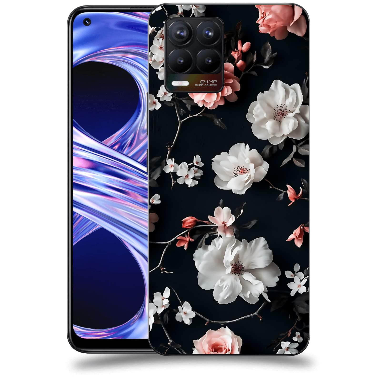 ACOVER Kryt na mobil Realme 8 - Elegantní kontrast