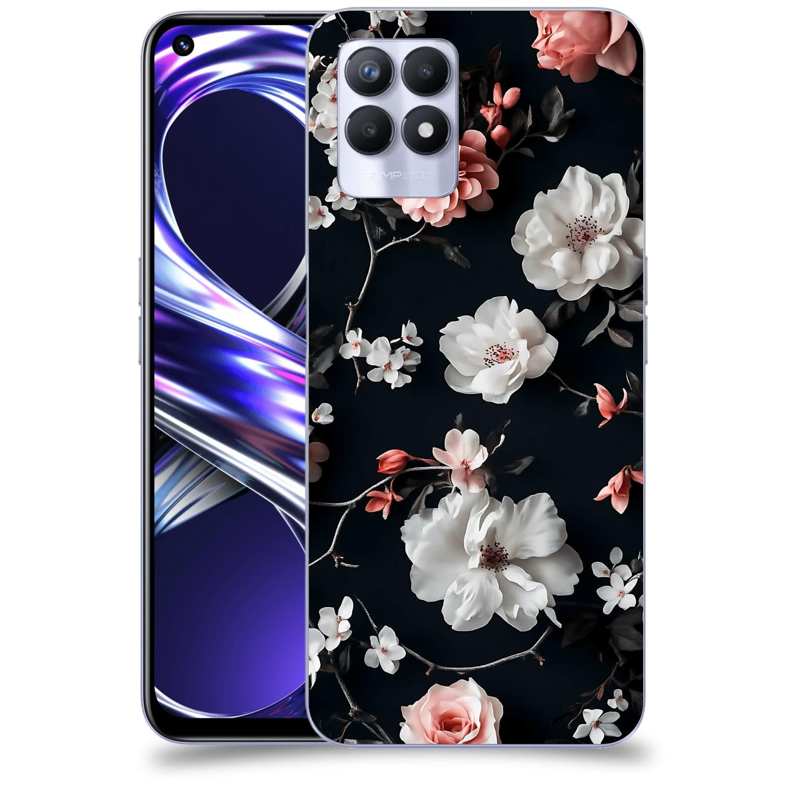 ACOVER Kryt na mobil Realme 8i - Elegantní kontrast